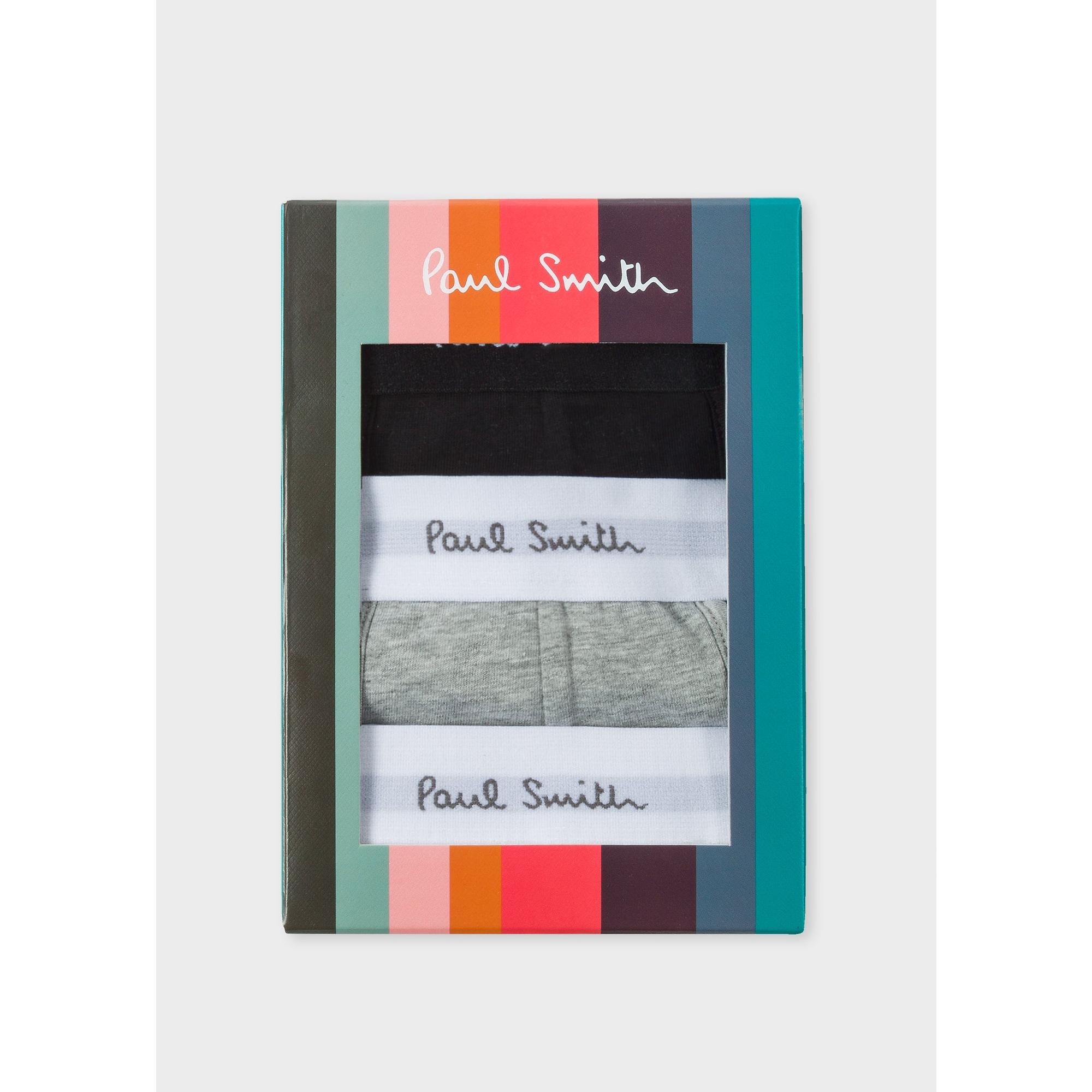 Product image 5 of 5 of Paul Smith Men's 3 Pack Plain Mix Trunks - Multicolour