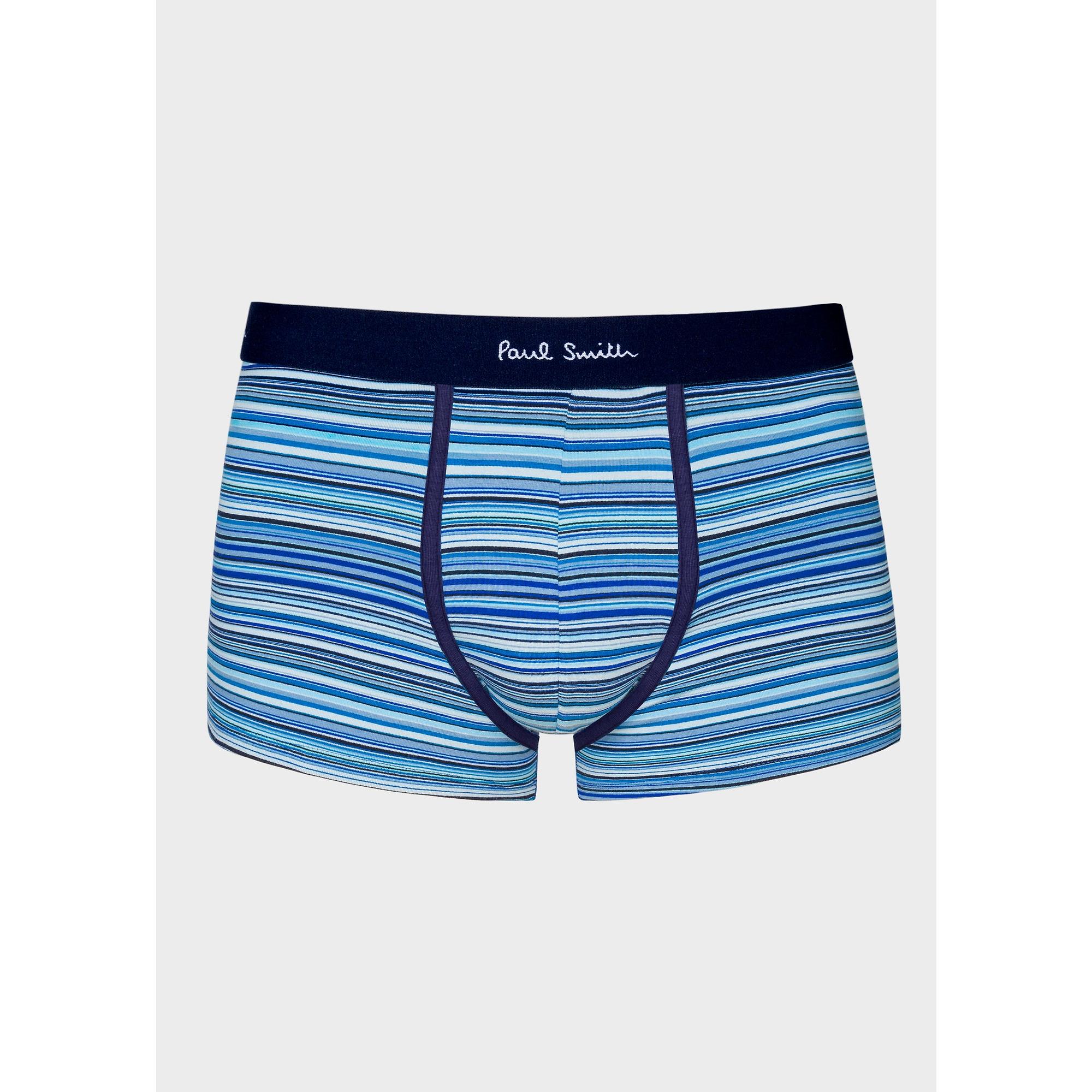 Product image 4 of 13 of Paul Smith Men's Organic Cotton 5 Pack Boxer Briefs - Signature Stripe