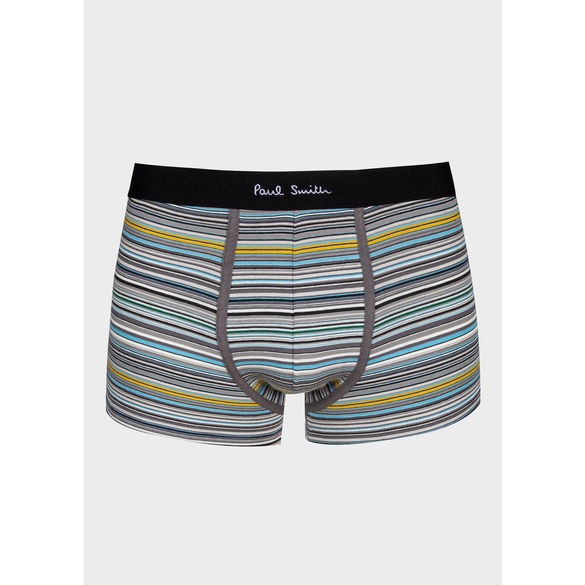 Product image 8 of 13 of Paul Smith Men's Organic Cotton 5 Pack Boxer Briefs - Signature Stripe