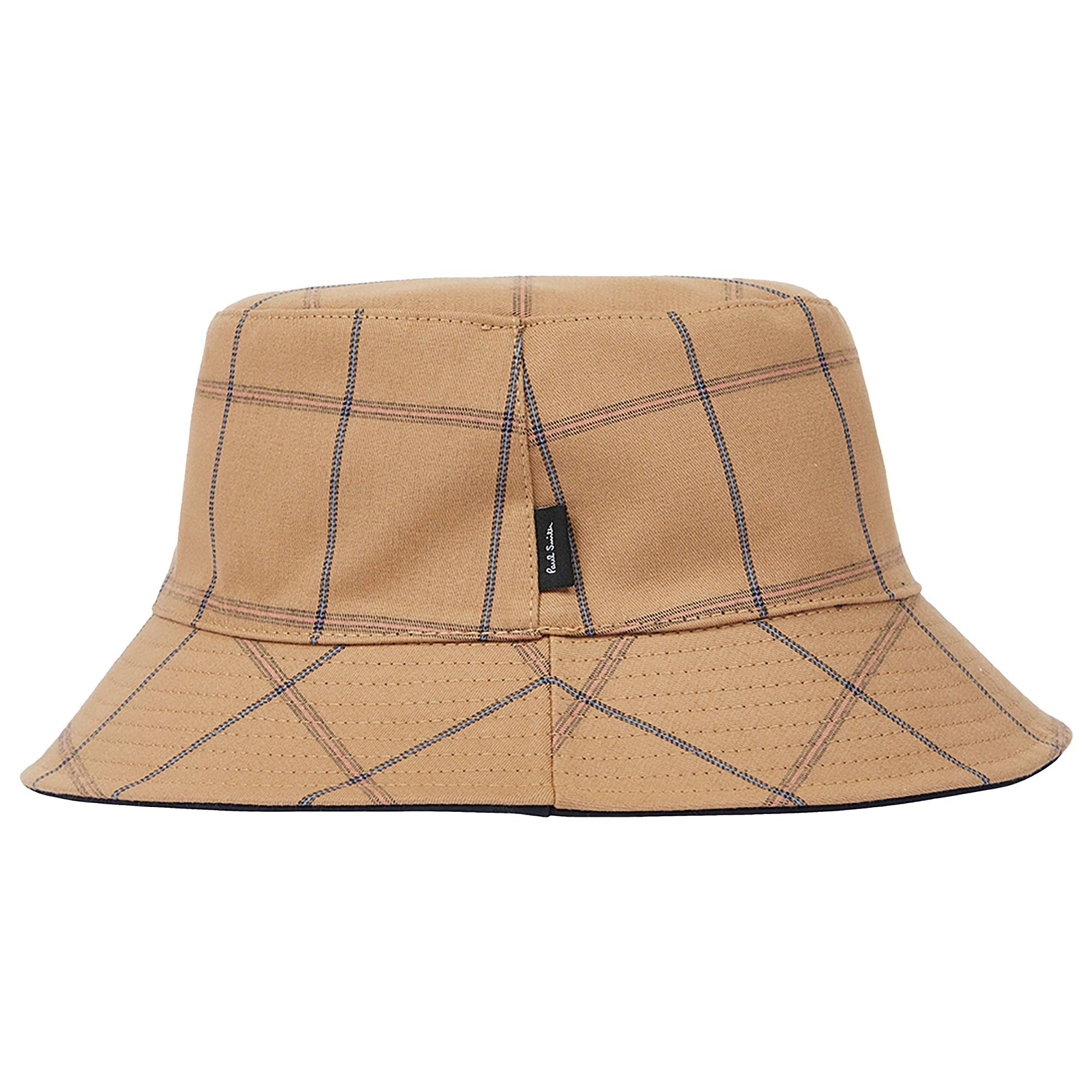 Product image 1 of 6 of Paul Smith Men's Reversible Cotton-Nylon Bucket Hat - Navy/Beige