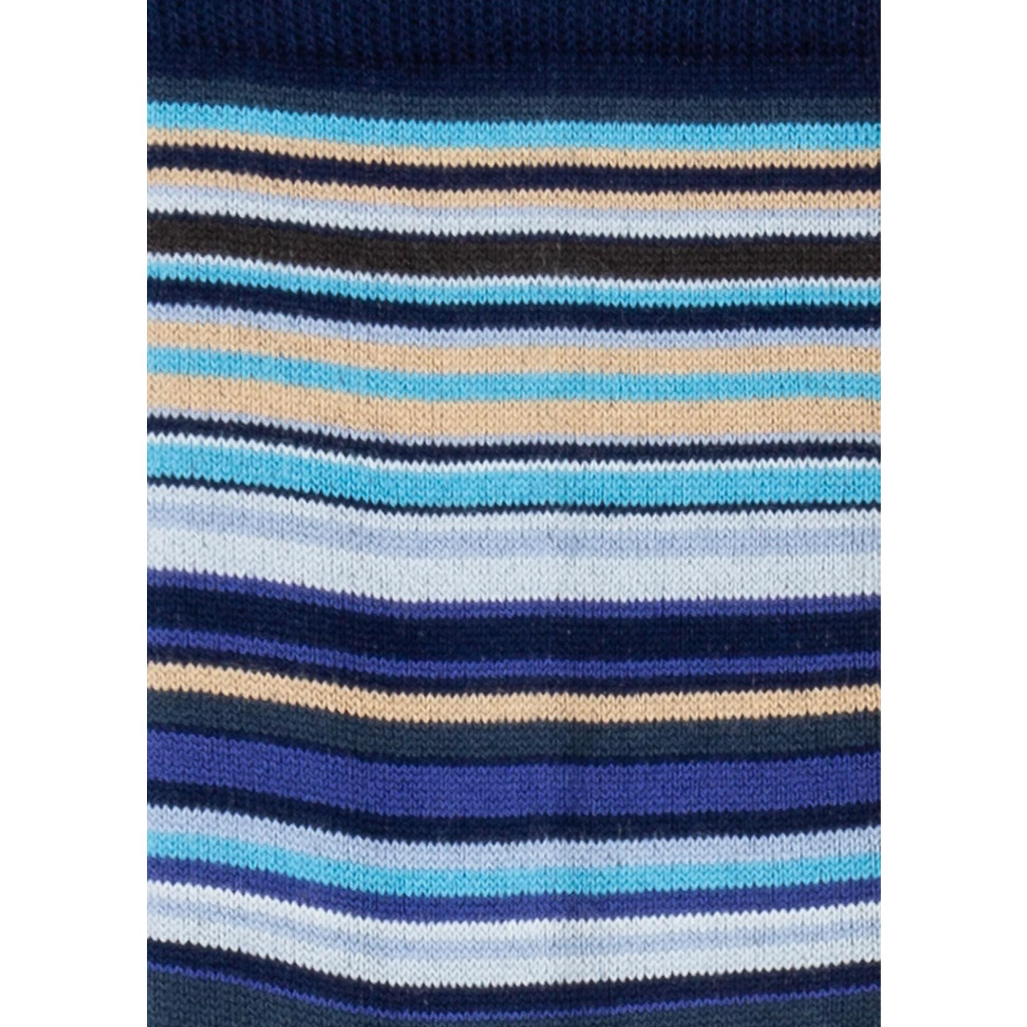 Product image 4 of 5 of Paul Smith Men's Signature Stripe Socks - 2 Pack - Black & Navy - One Size