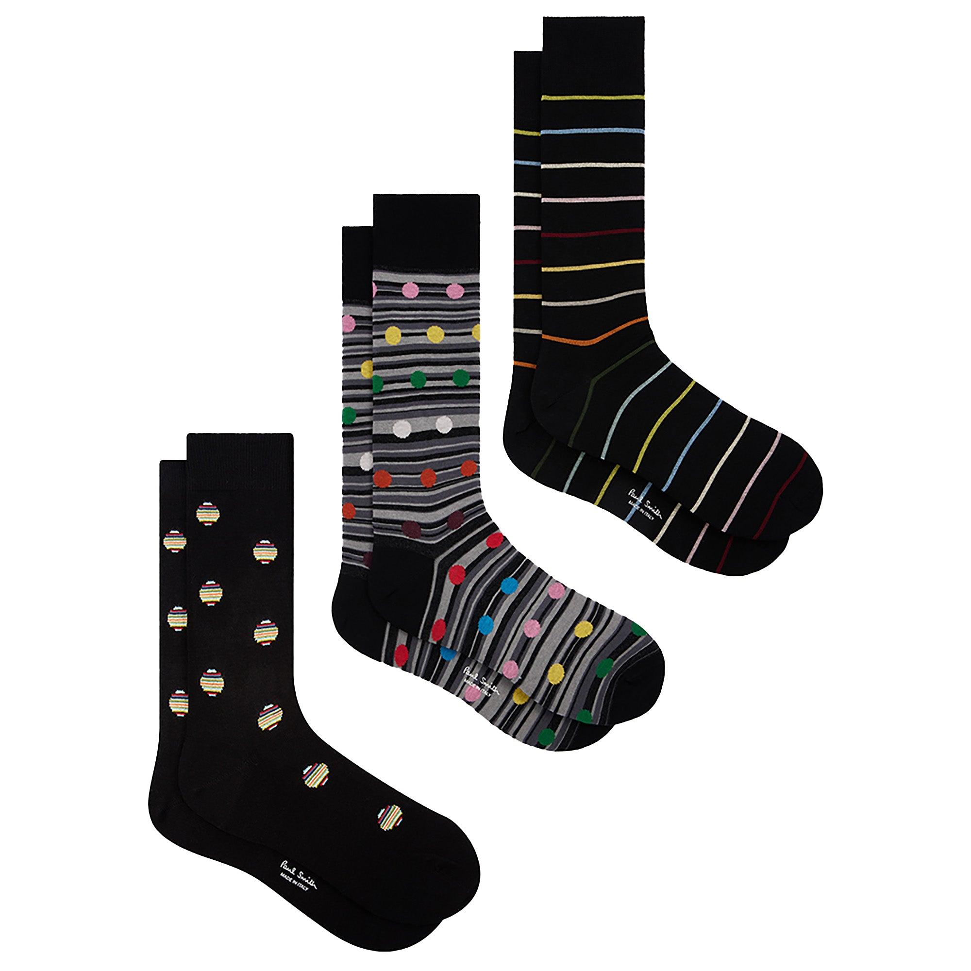 Product image 1 of 4 of Paul Smith Men's 3 Pack Seas Socks - Mixed