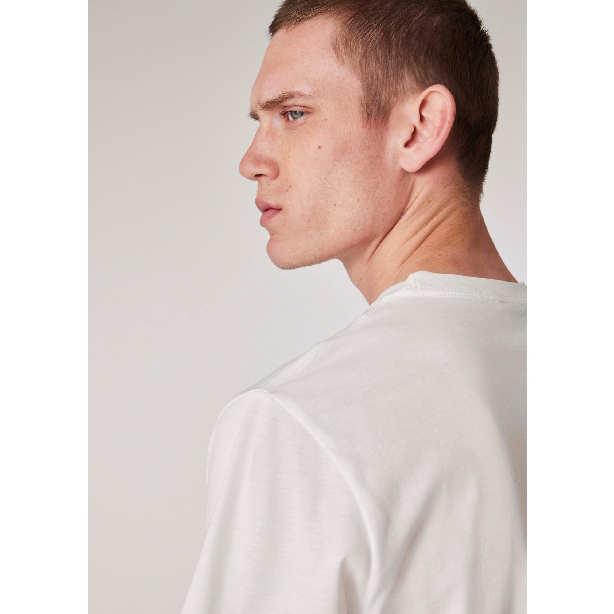 Product image 6 of 8 of PS By Paul Smith Men's Cotton Zebra Logo T-Shirt - White