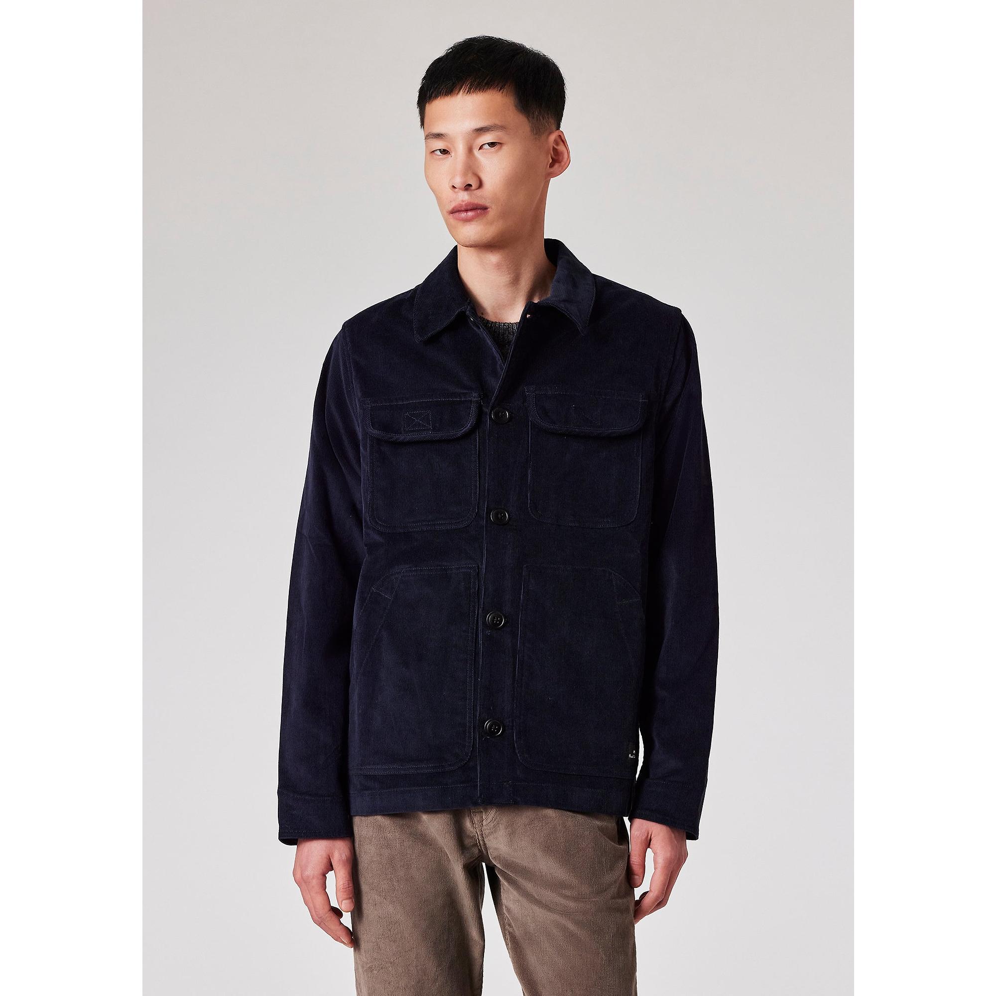 Product image 2 of 11 of Paul Smith Men's Corduroy Shirt Jacket - Navy