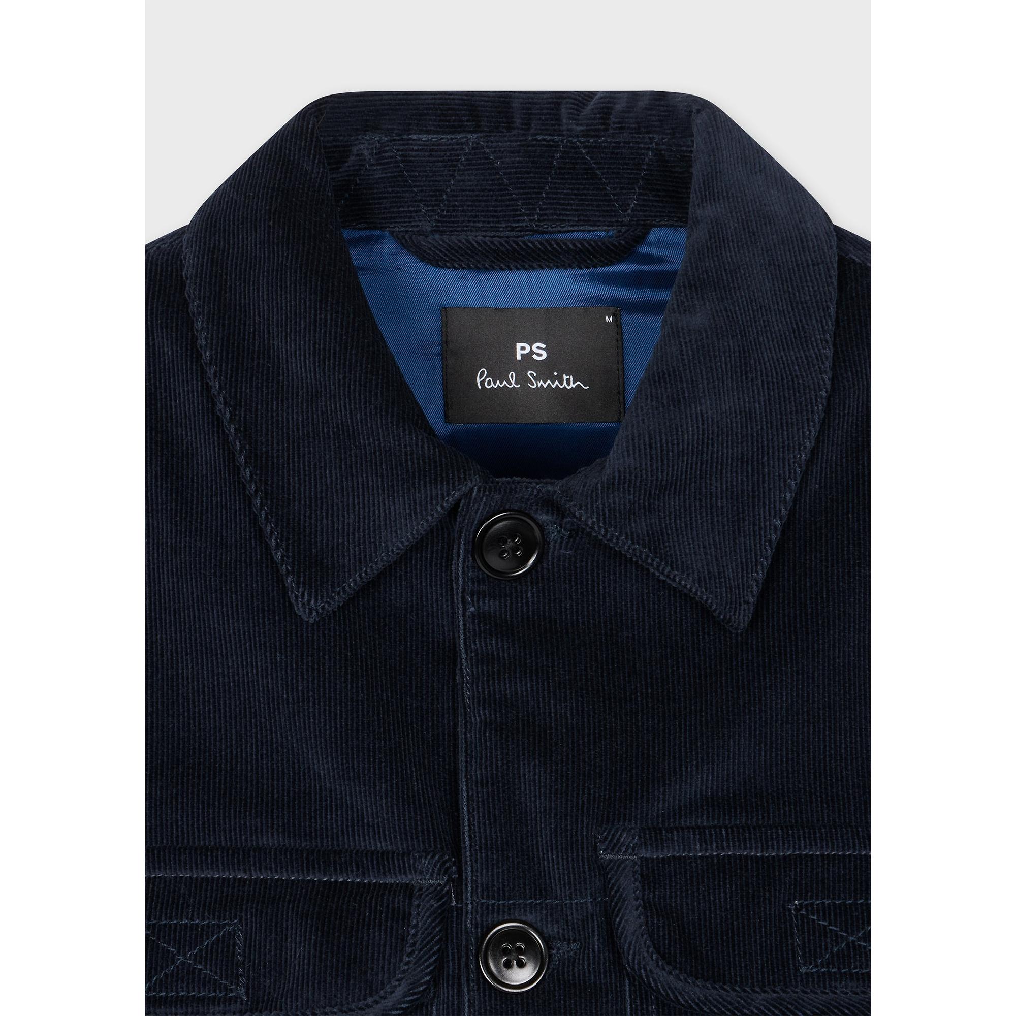 Product image 11 of 11 of Paul Smith Men's Corduroy Shirt Jacket - Navy