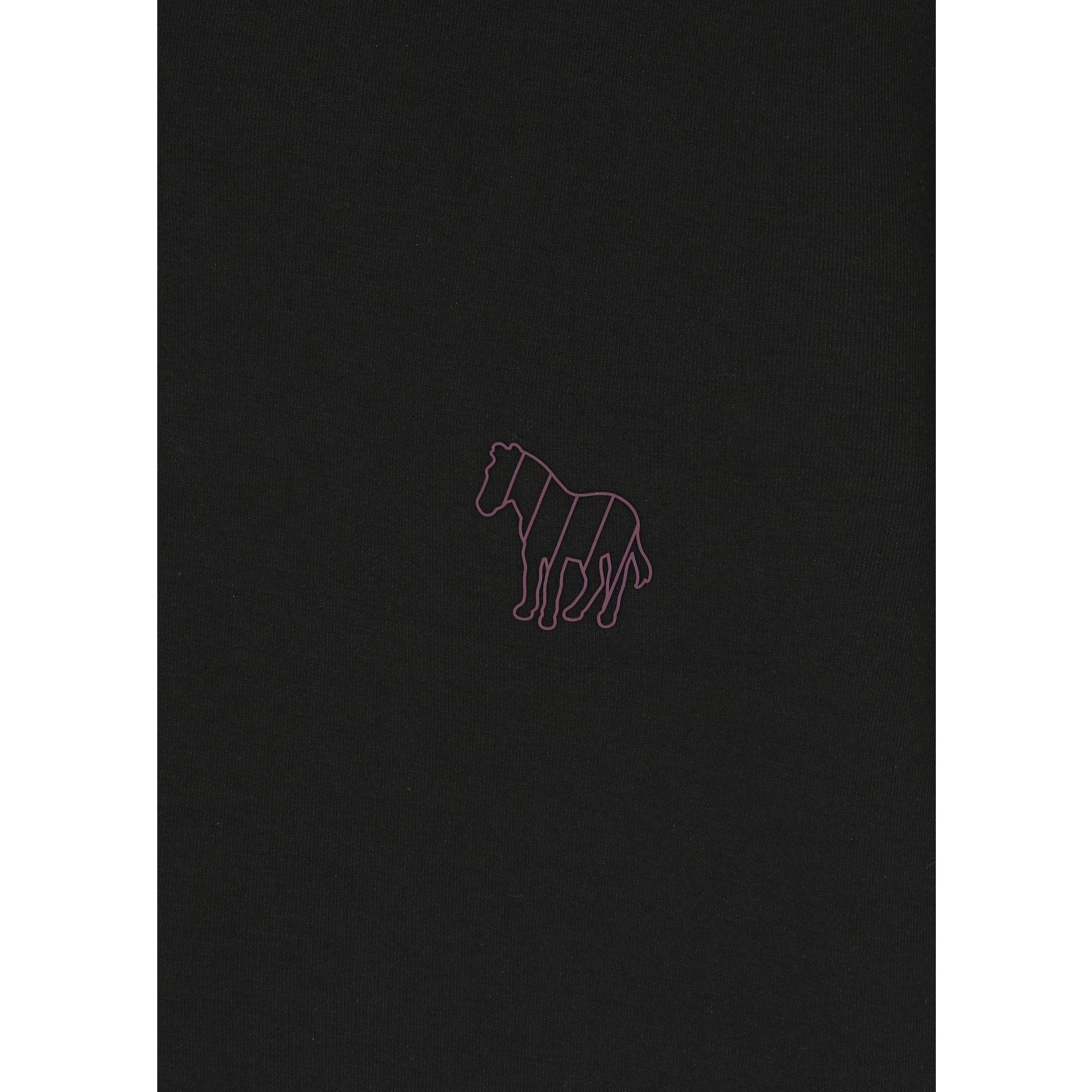 Product image 5 of 5 of Paul Smith Men's Zebra Stripe Zip Hoodie - Black