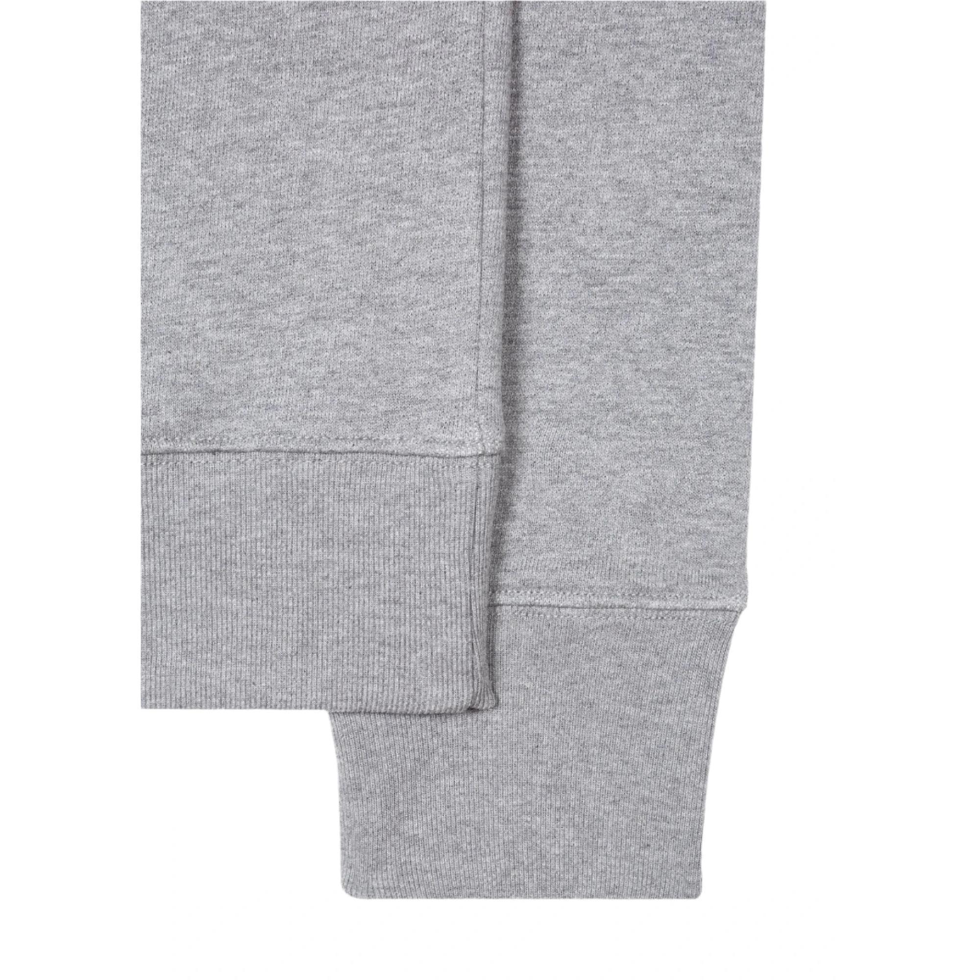 Product image 6 of 6 of Paul Smith Men's Zebra Logo Zip-Neck Sweatshirt - Grey Marl