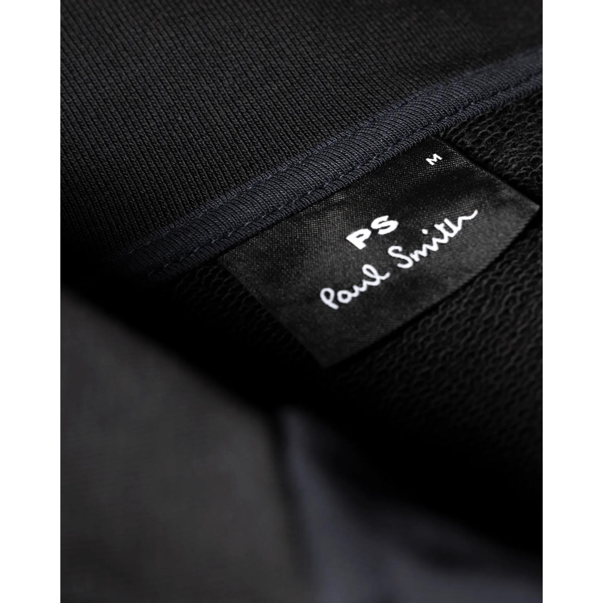 Product image 8 of 10 of Paul Smith Men's Regular Fit Zebra Half-Zip Sweatshirt - Black