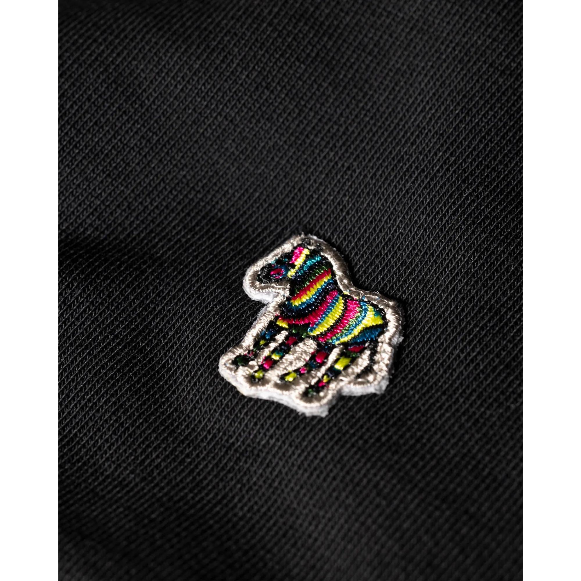 Product image 9 of 10 of Paul Smith Men's Regular Fit Zebra Half-Zip Sweatshirt - Black