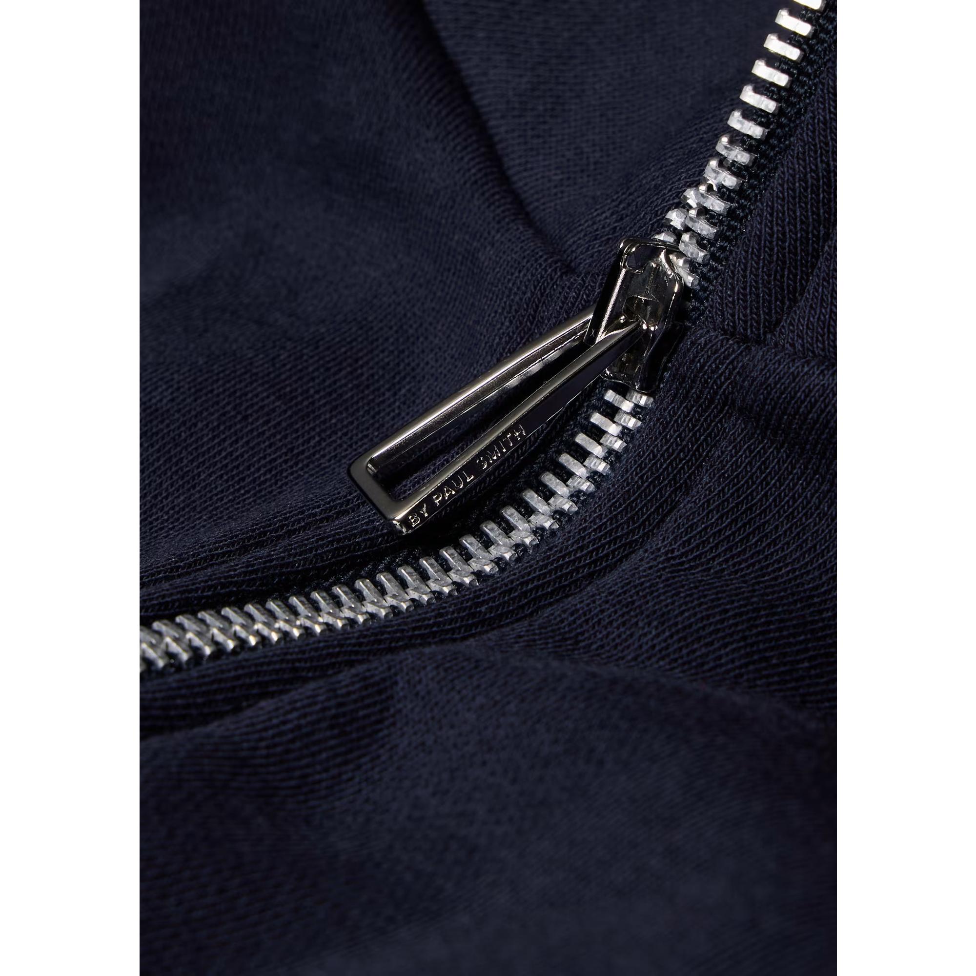 Product image 4 of 5 of PS By Paul Smith Men's Stitch Stripe Zip Funnel Neck Sweatshirt - Navy
