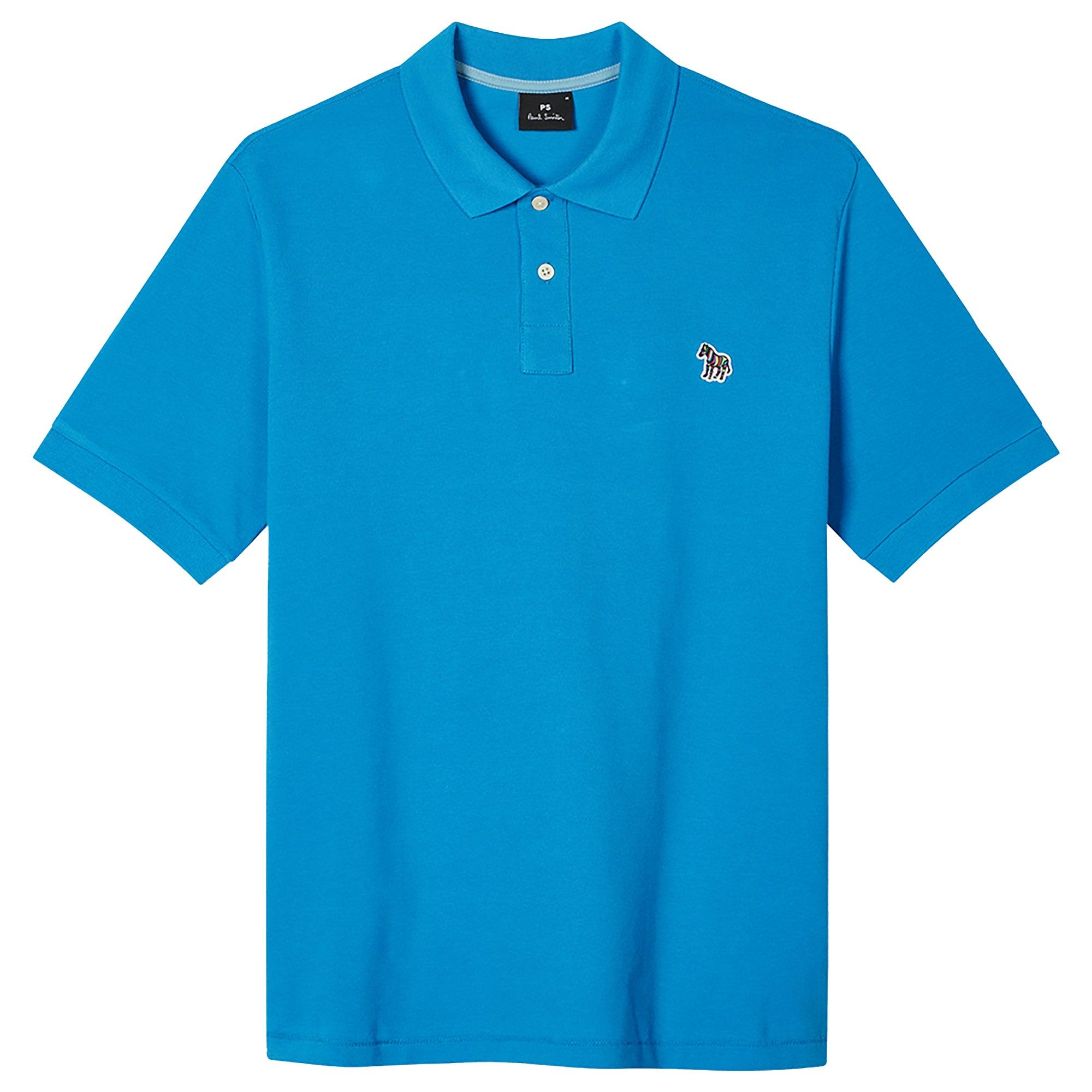 Product image 1 of 2 of PS By Paul Smith Men's Organic Cotton Zebra Polo Shirt - Blue