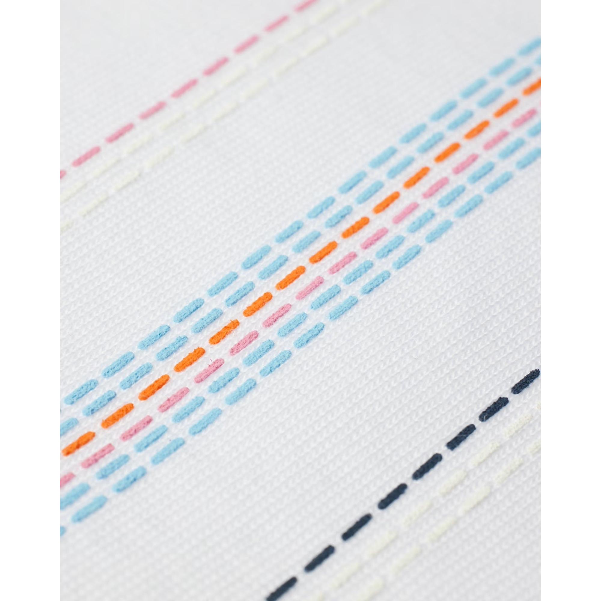 Product image 5 of 6 of PS By Paul Smith Men's Stitch Stripe Print T-Shirt - White