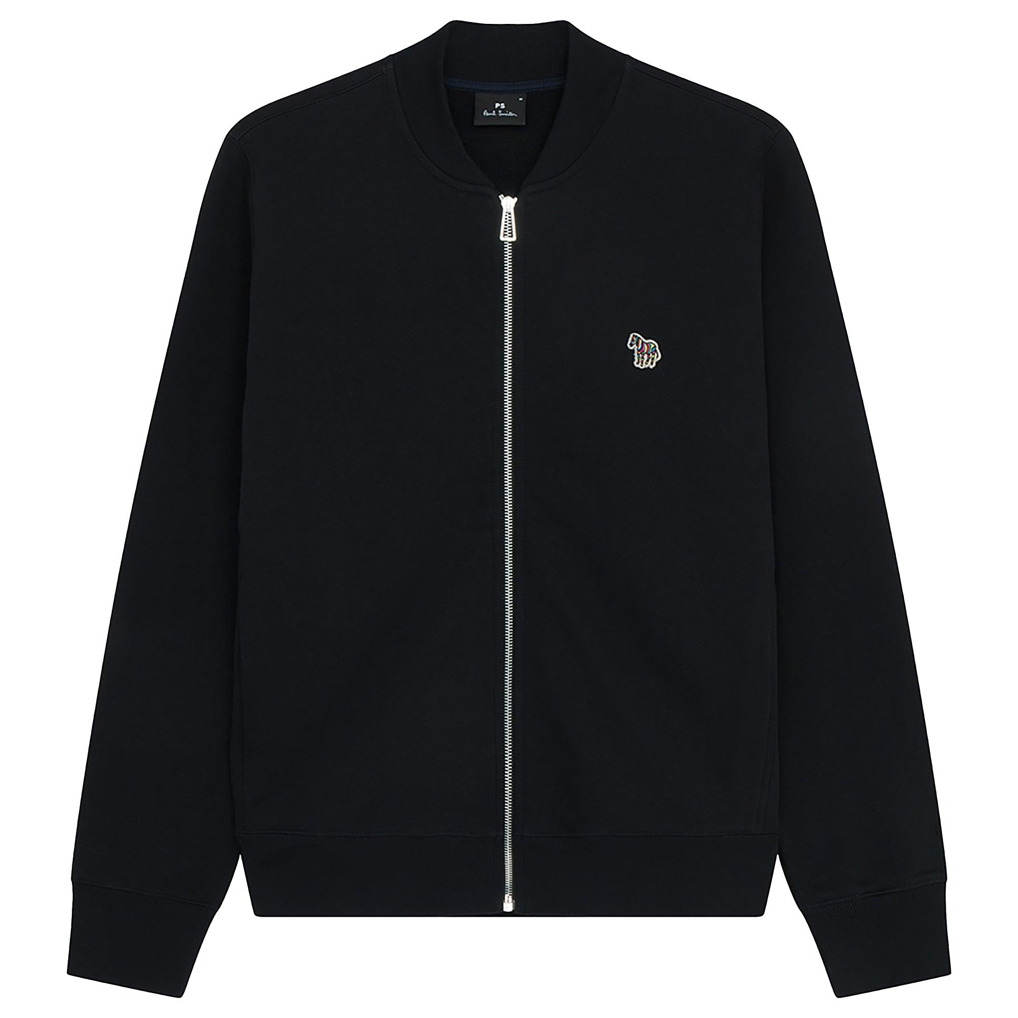 Product image 1 of 3 of PS By Paul Smith Men's Zebra Logo Cotton Bomber Jacket - Black