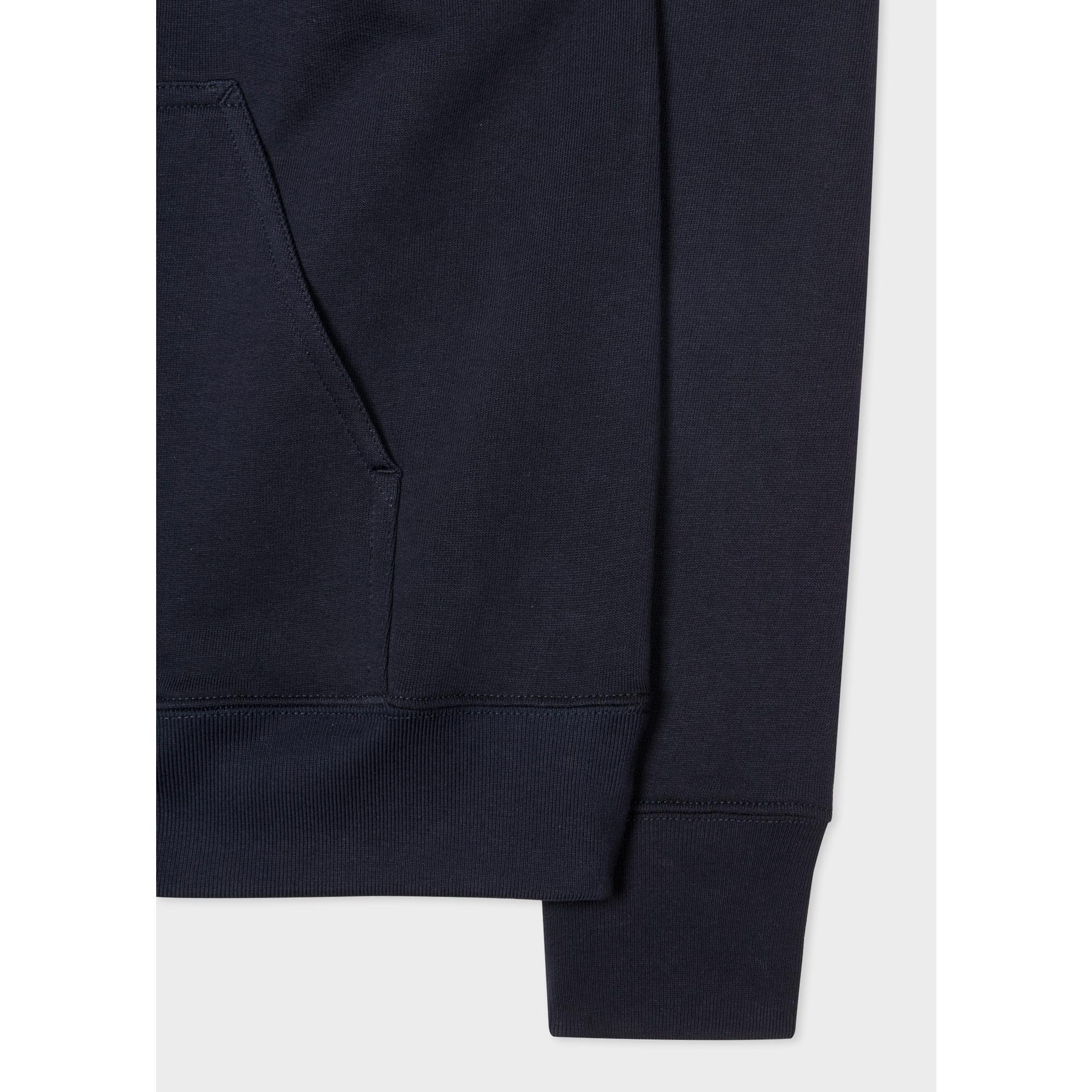 Product image 3 of 3 of PS By Paul Smith Men's Cotton Zebra Logo Hoodie - Dark Navy