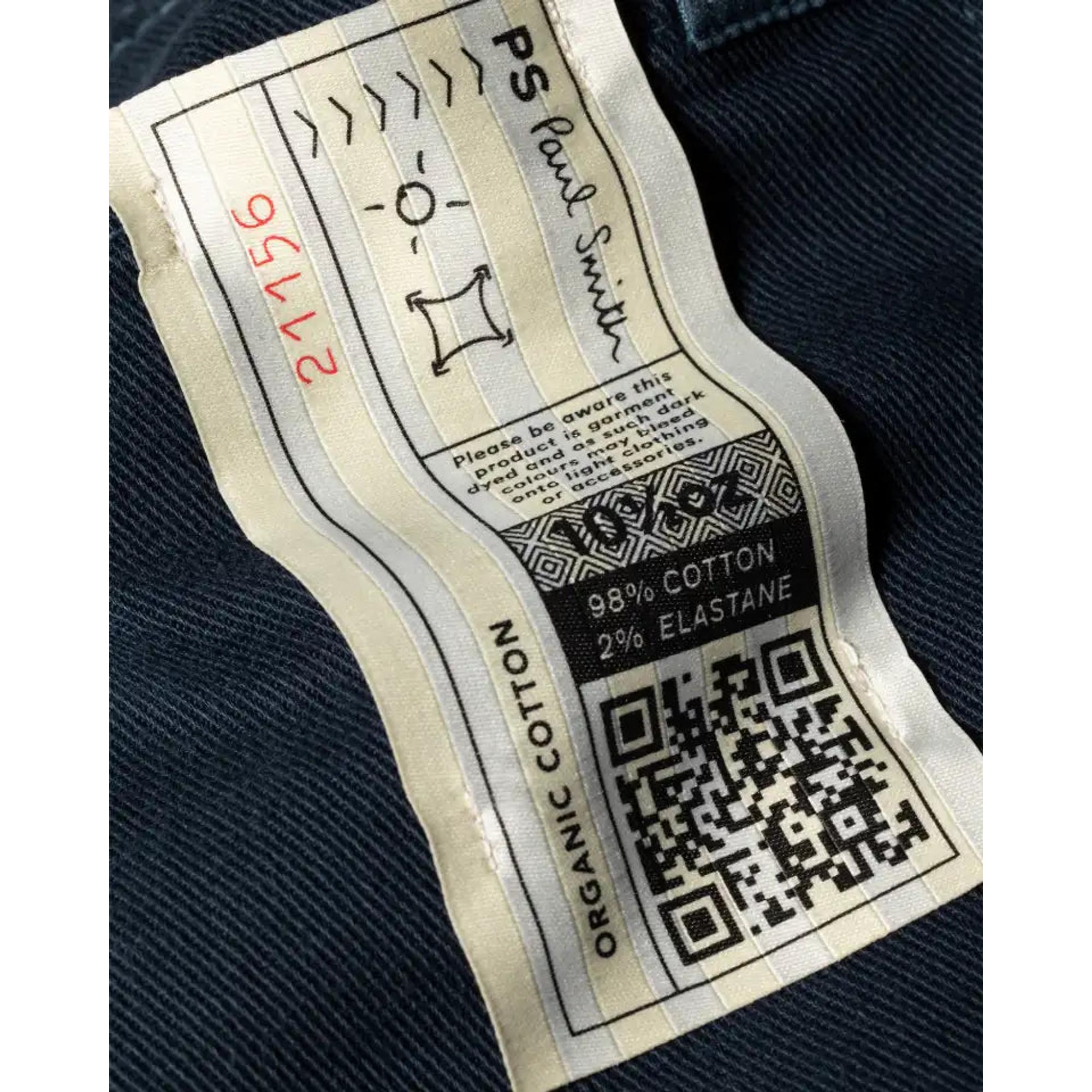 Product image 5 of 8 of Paul Smith Mens Tapered Fit Jean - Navy