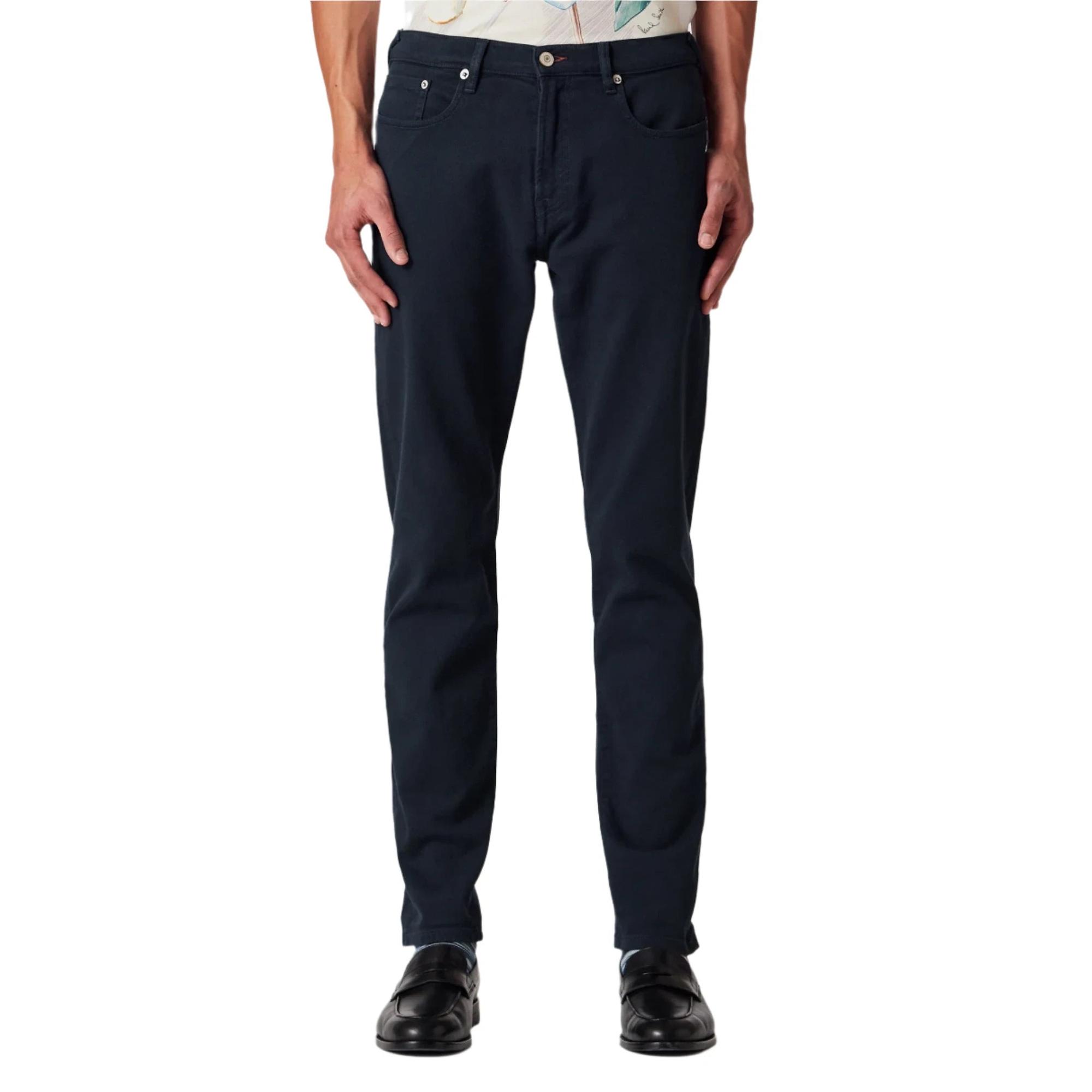 Product image 1 of 8 of Paul Smith Mens Tapered Fit Jean - Navy