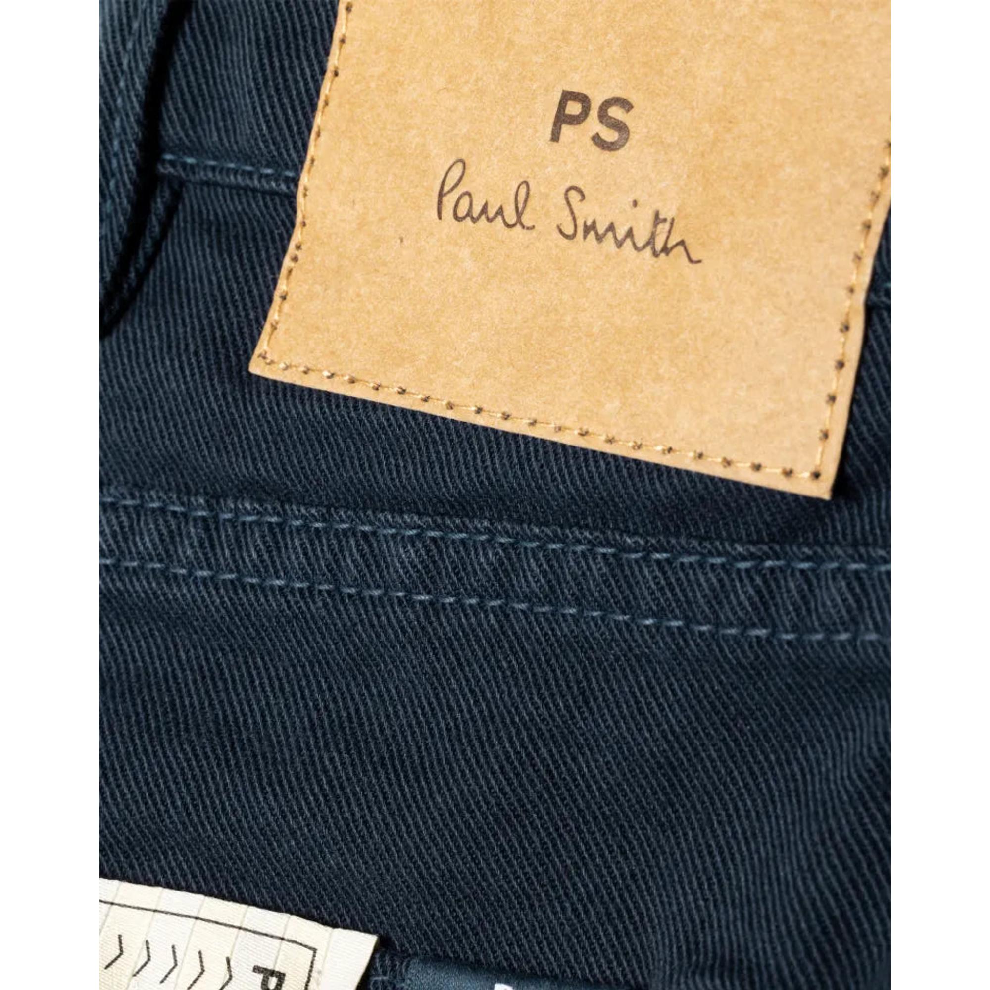 Product image 6 of 8 of Paul Smith Mens Tapered Fit Jean - Navy