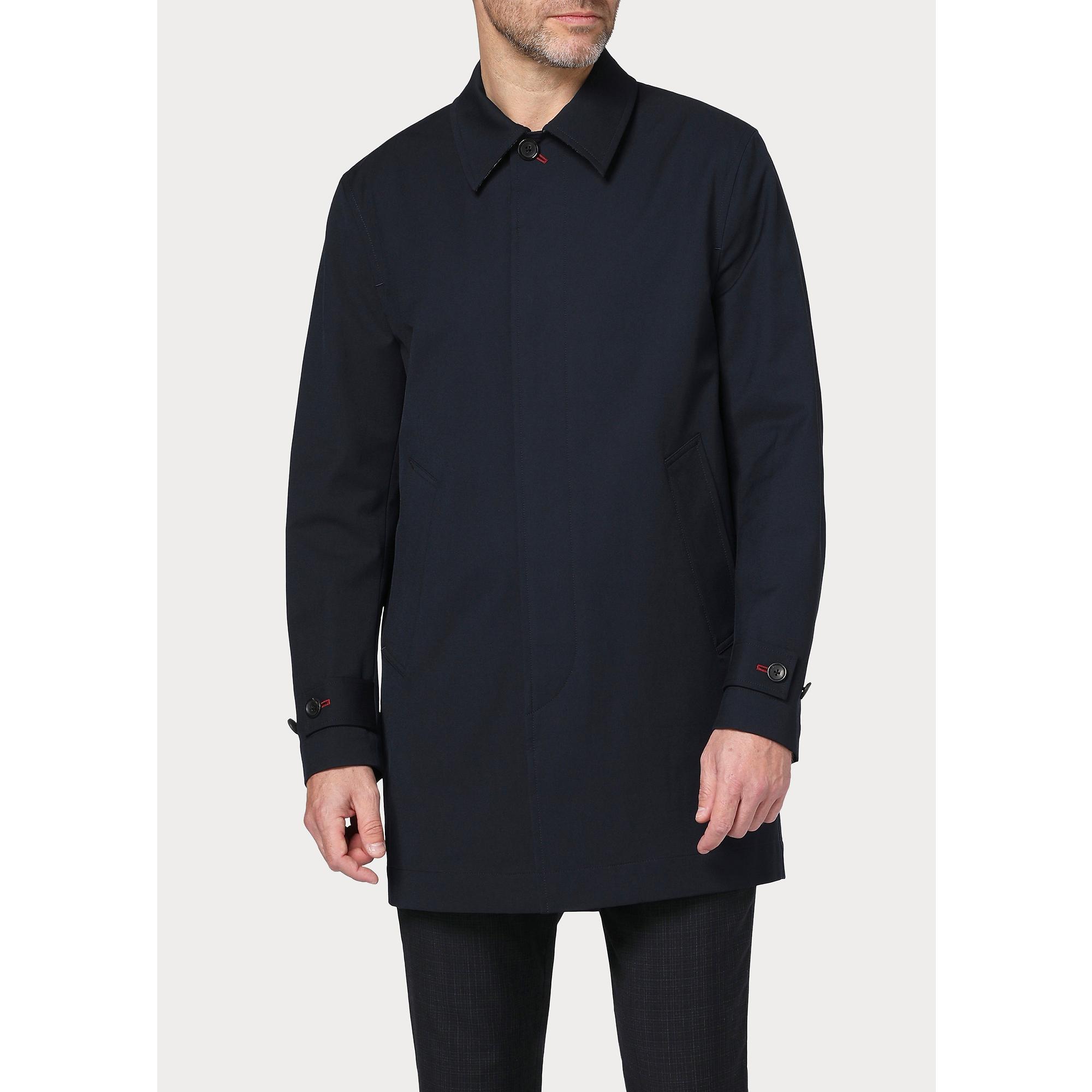 Product image 2 of 15 of Paul Smith Men's Cotton-Blend Mac Coat - Navy