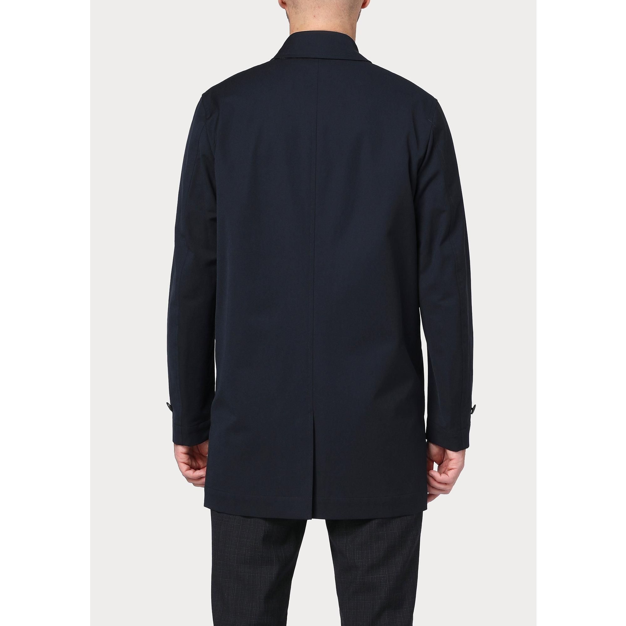 Product image 3 of 15 of Paul Smith Men's Cotton-Blend Mac Coat - Navy