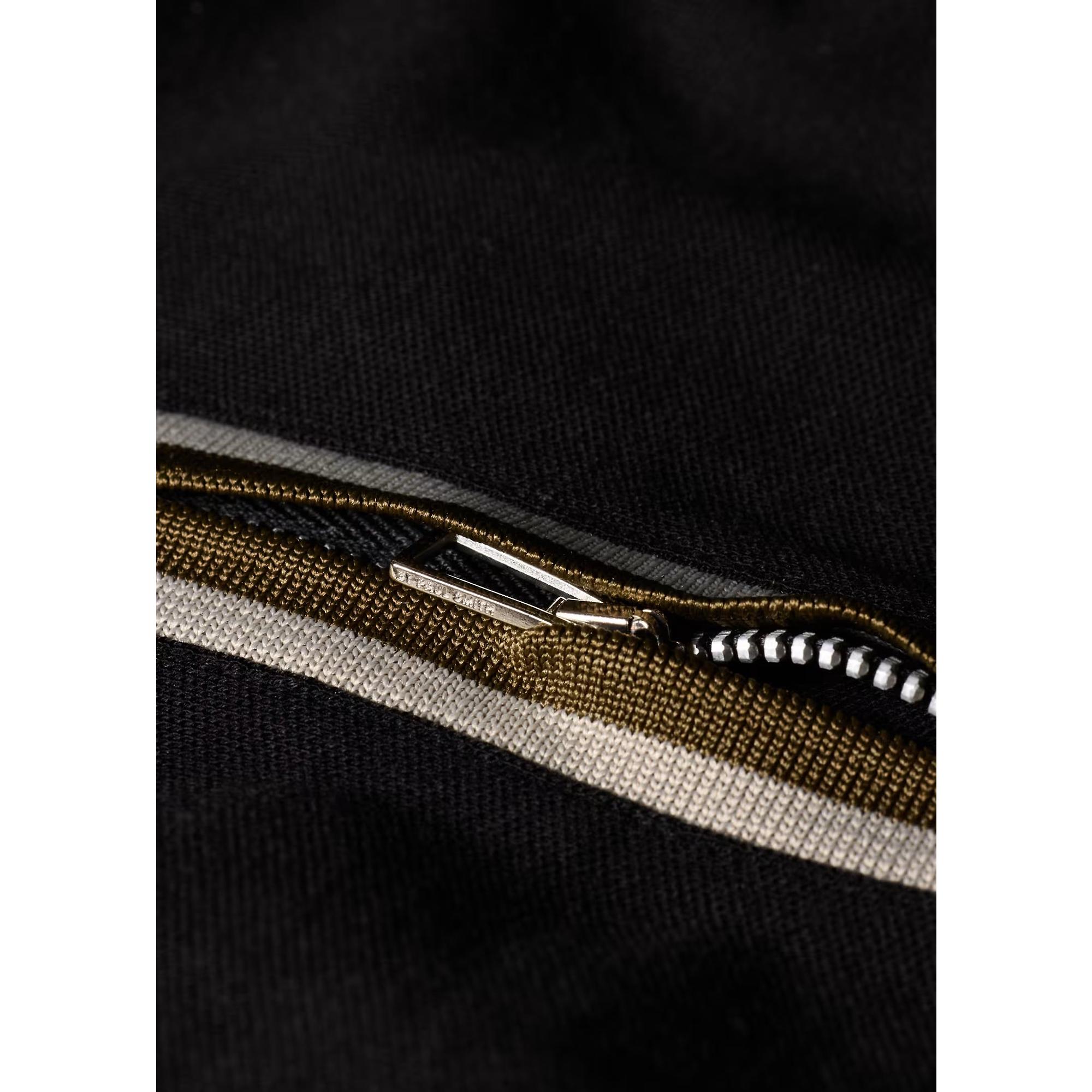Product image 6 of 7 of PS By Paul Smith Men's Contrast Tipping Zip Polo Shirt - Black