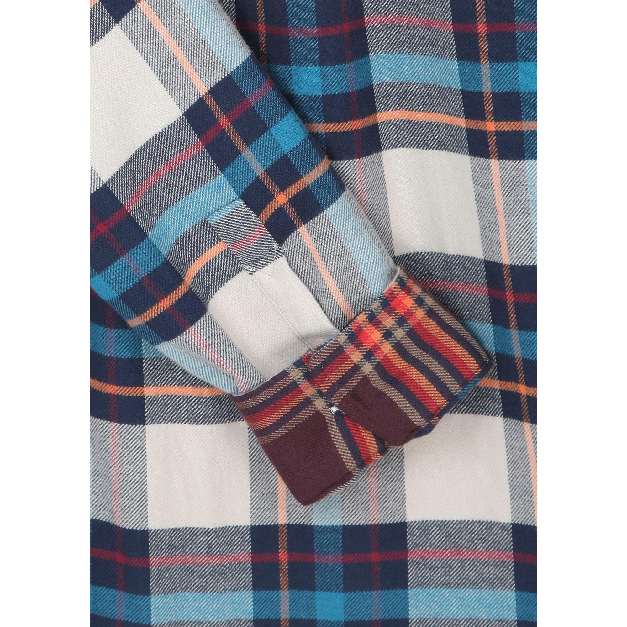 Product image 7 of 9 of Paul Smith Men's Long Sleeve Casual-Fit Shirt - Ecru Check