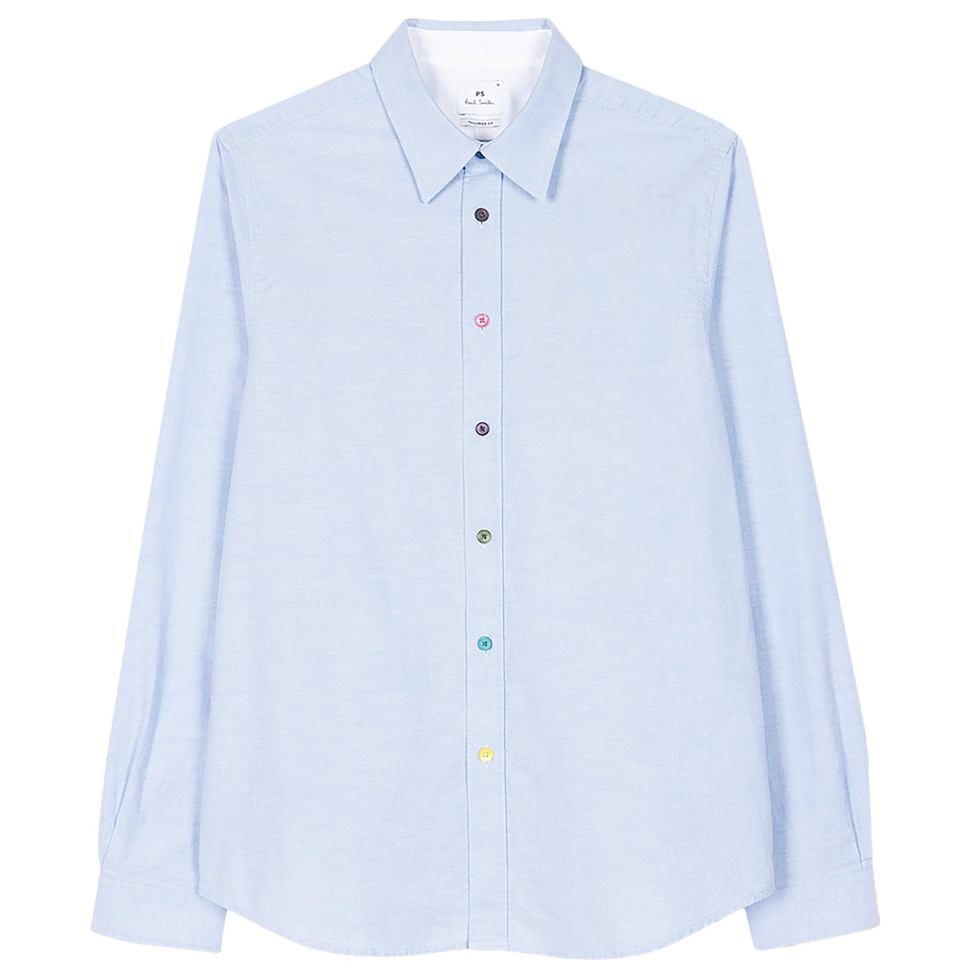 Product image 1 of 2 of Paul Smith Men's Tailored Fit Buttons Shirt - Blue