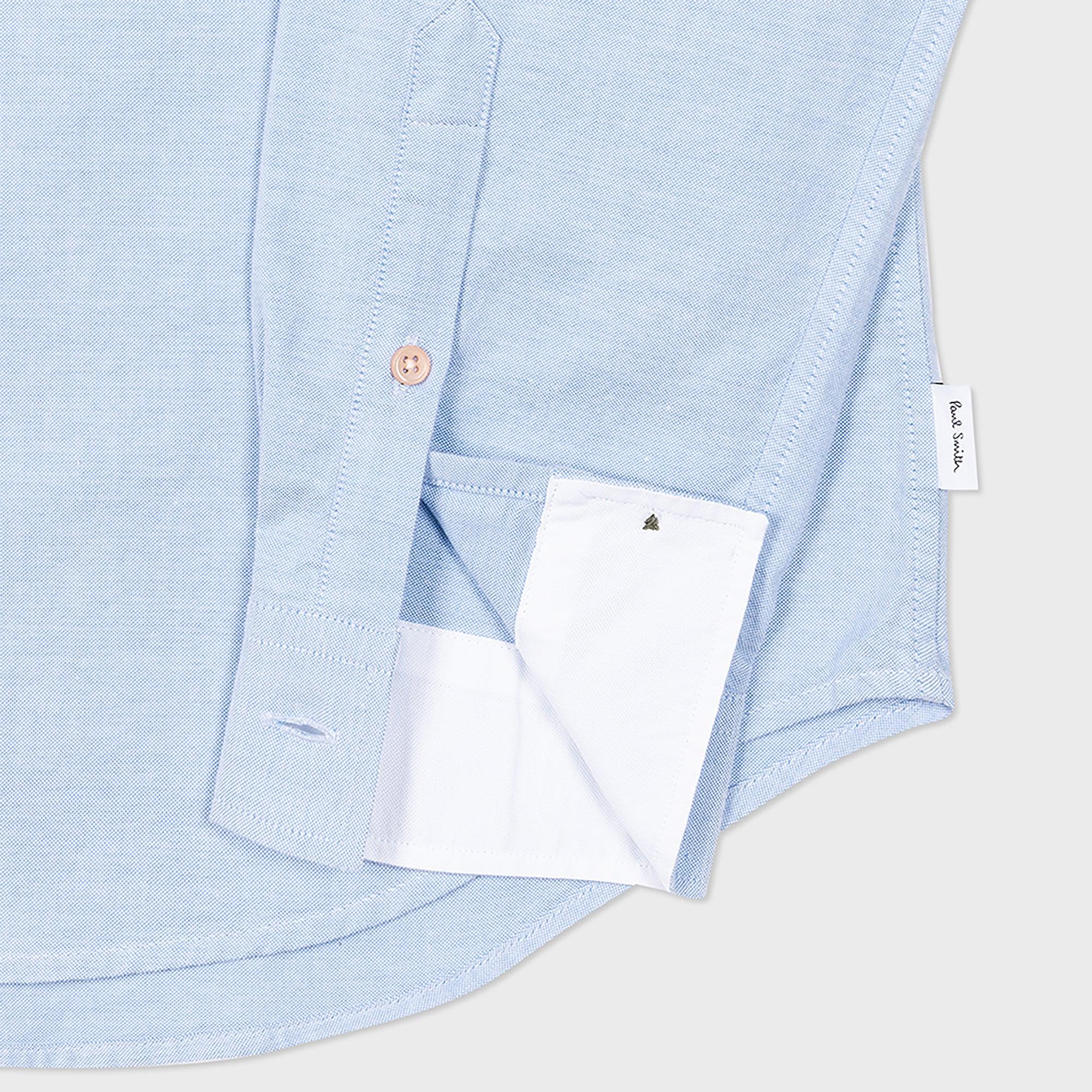 Product image 2 of 2 of Paul Smith Men's Tailored Fit Buttons Shirt - Blue