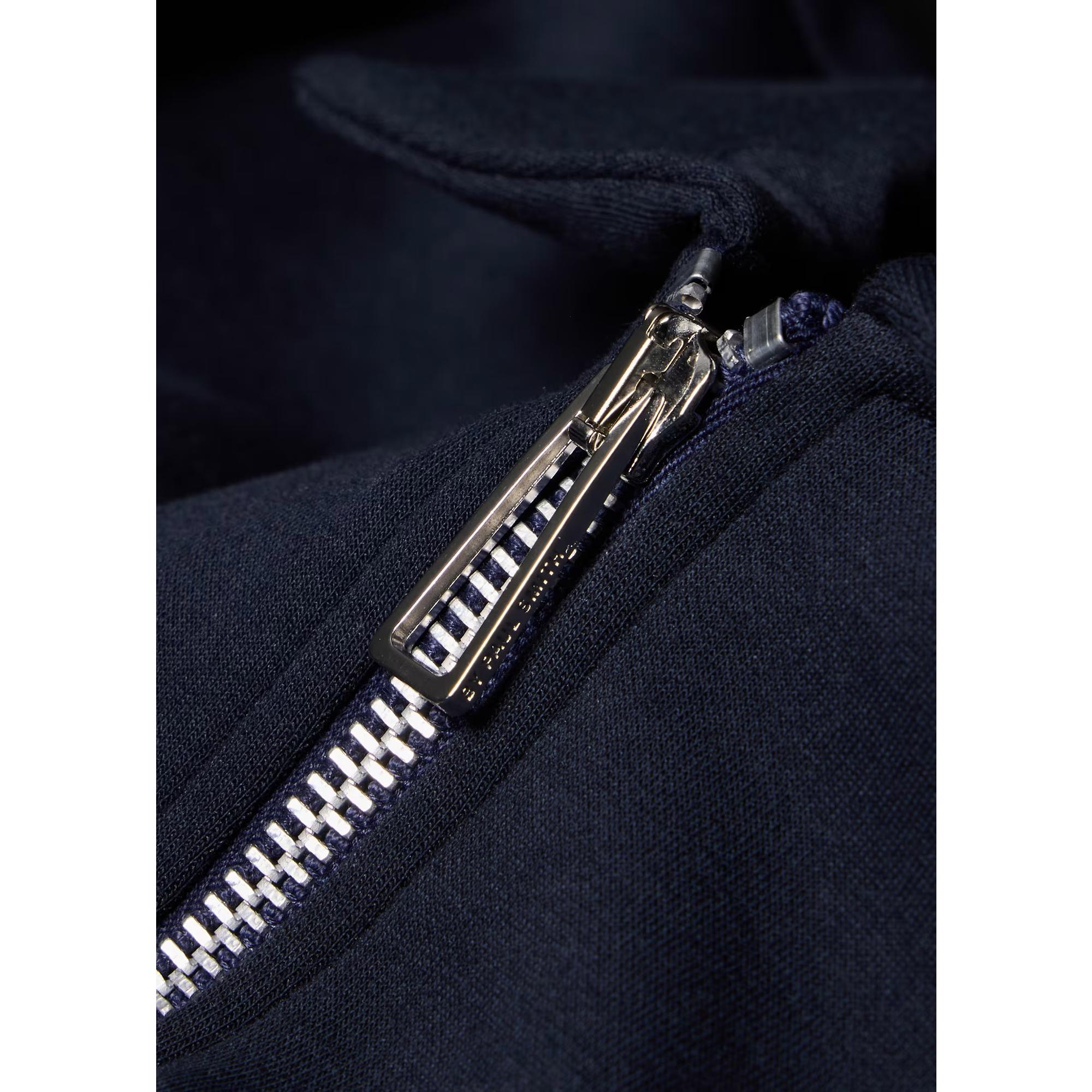 Product image 5 of 6 of PS By Paul Smith Men's Double-Face Jersey Zip-Front Sweatshirt - Navy