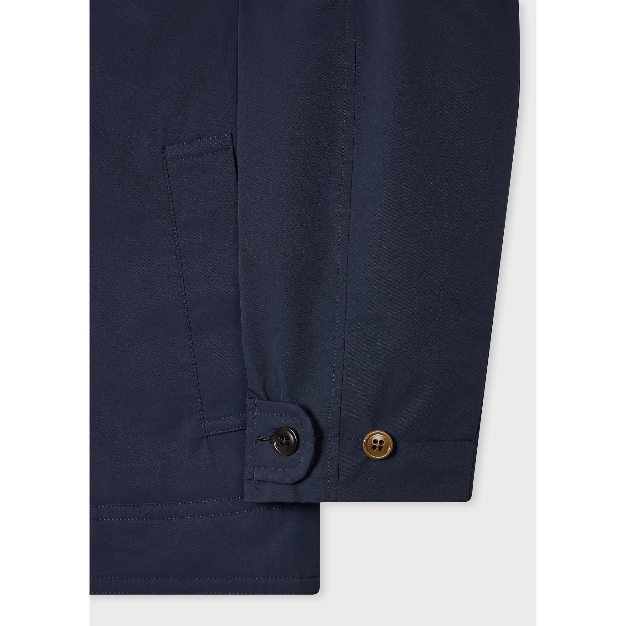Product image 3 of 8 of PS By Paul Smith Men's Recycled Polyester Zip Blouson Jacket - Navy