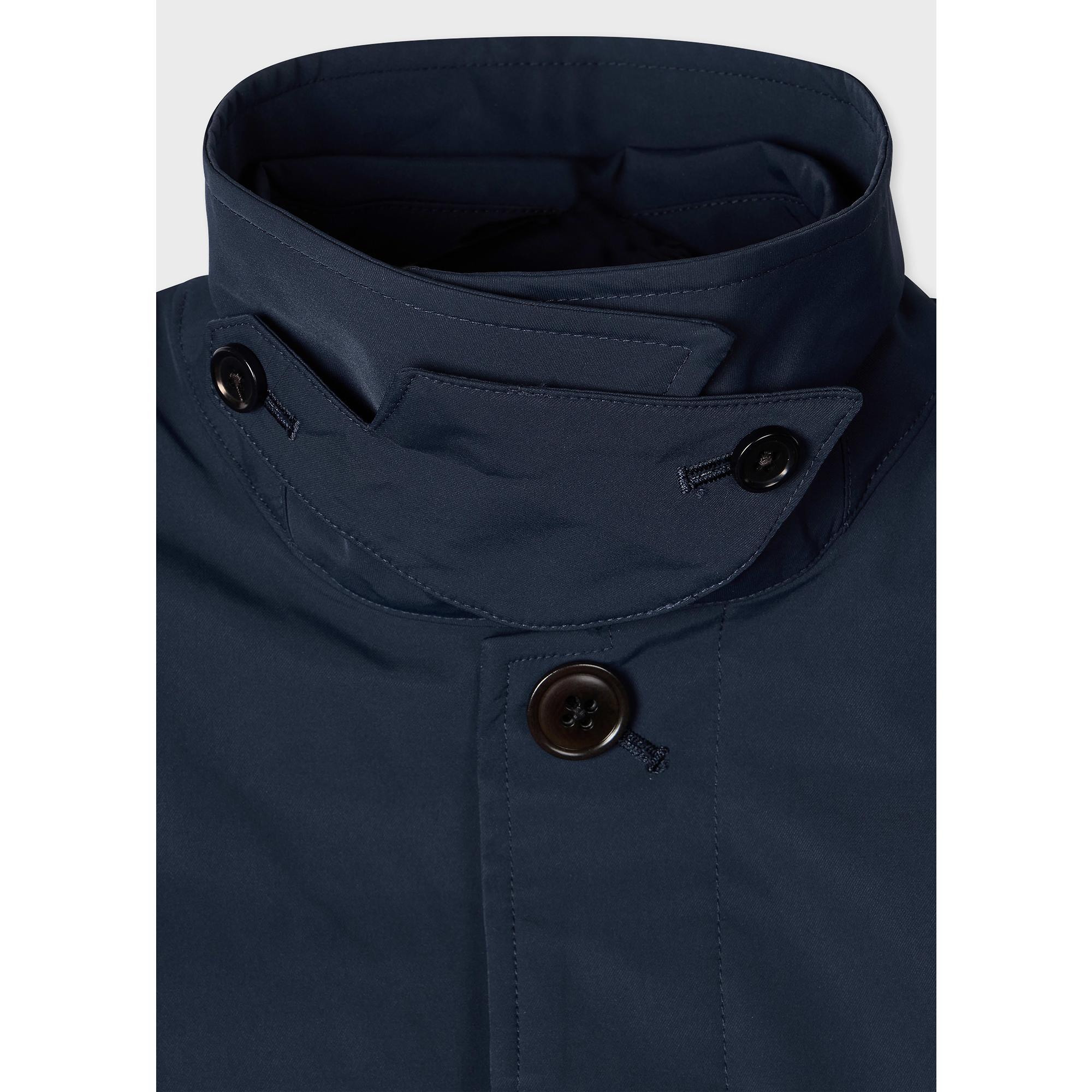 Product image 3 of 4 of Paul Smith Men's Recycled-Polyester Mac with Removable Lining - Navy
