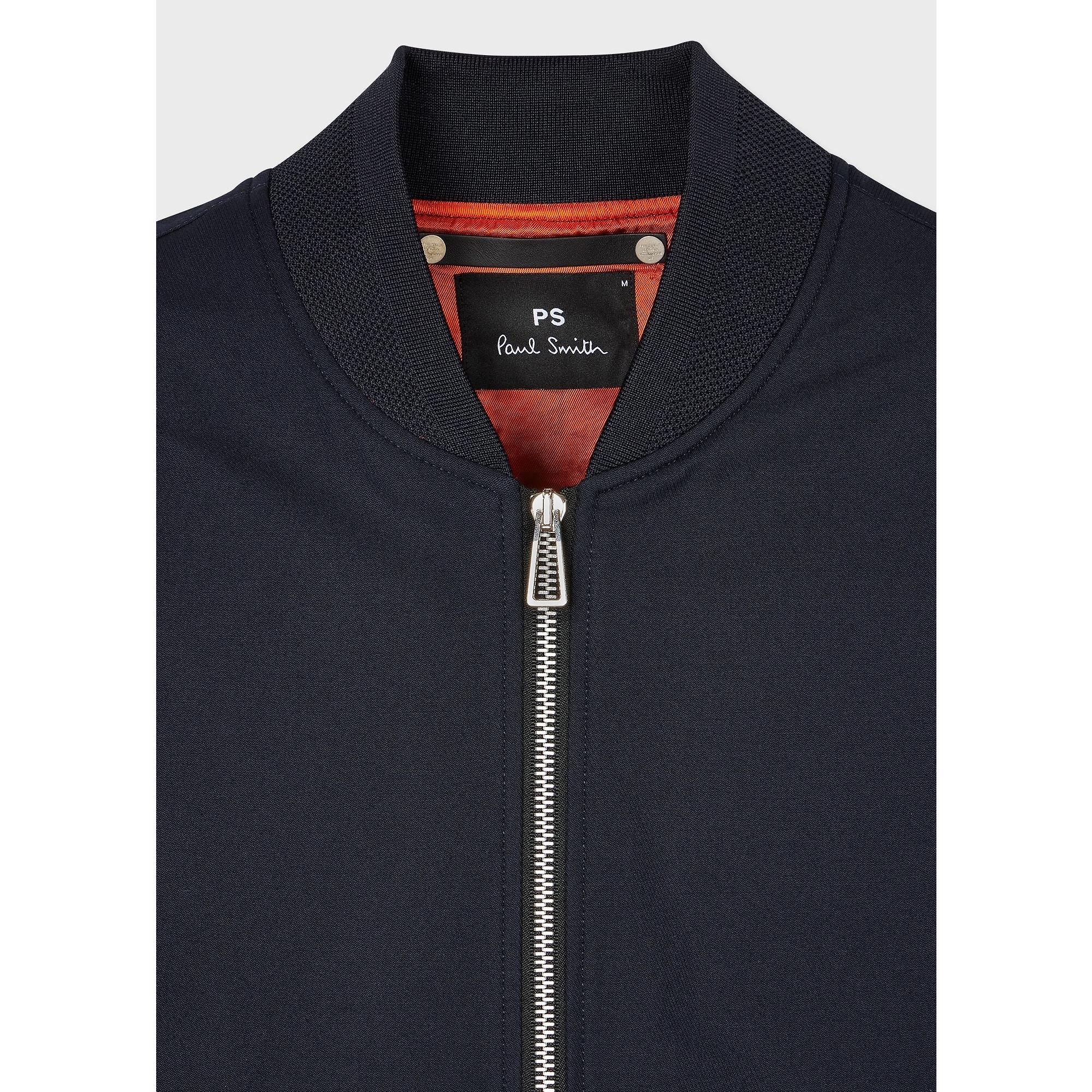 Product image 7 of 7 of Paul Smith Men's Zip Bomber Jacket - Navy