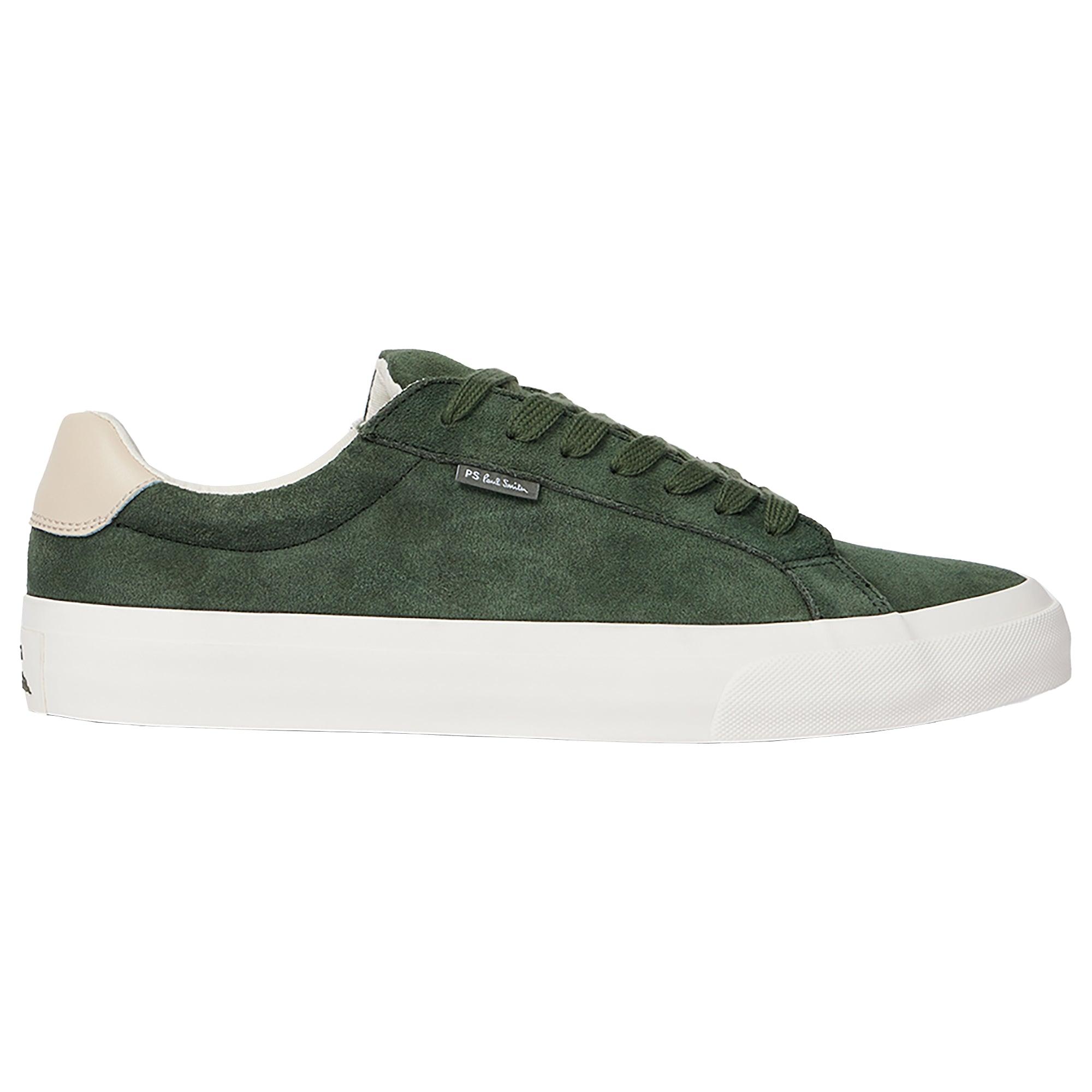 Product image 1 of 5 of PS By Paul Smith Men's Leather Amos Trainers - Khaki