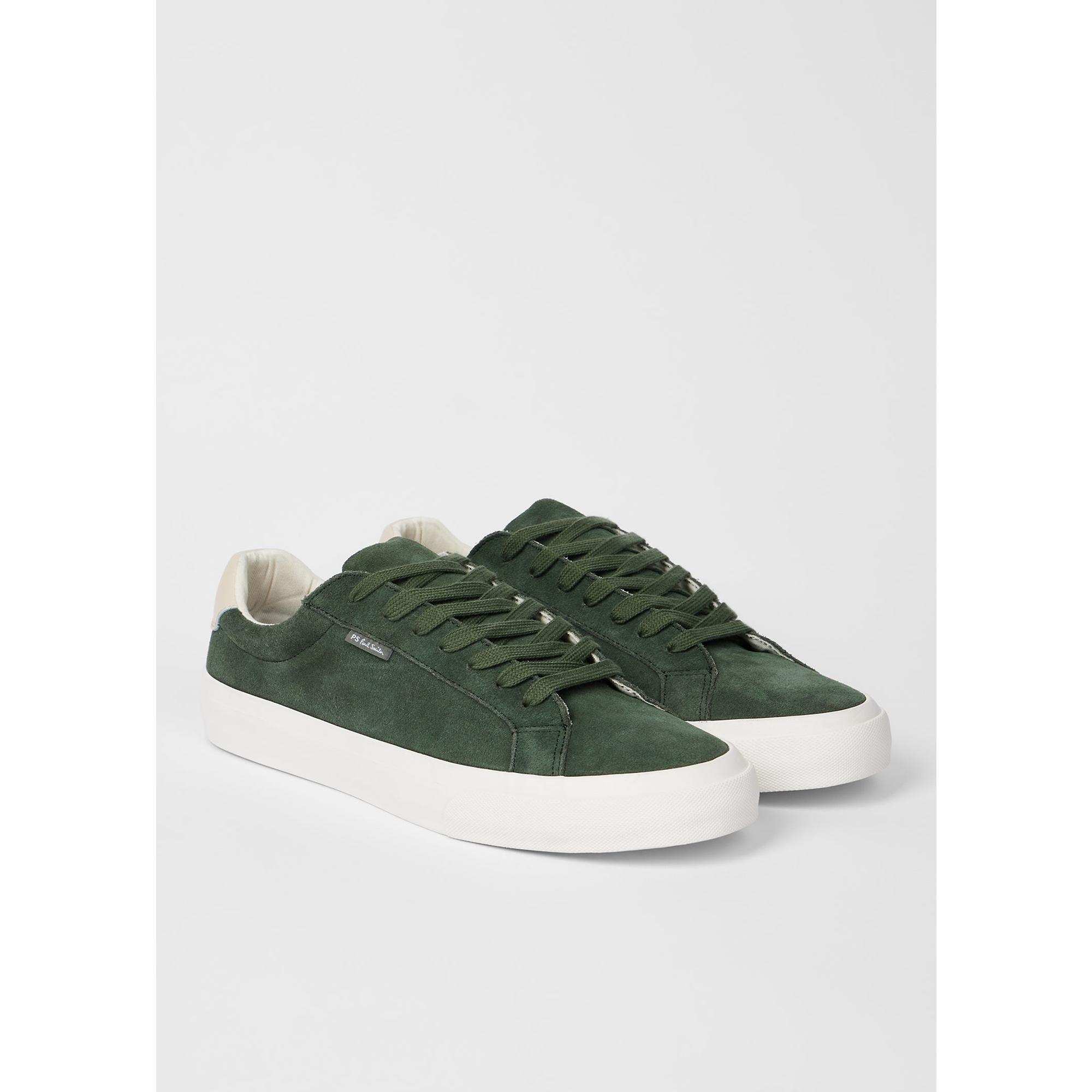 Product image 4 of 5 of PS By Paul Smith Men's Leather Amos Trainers - Khaki