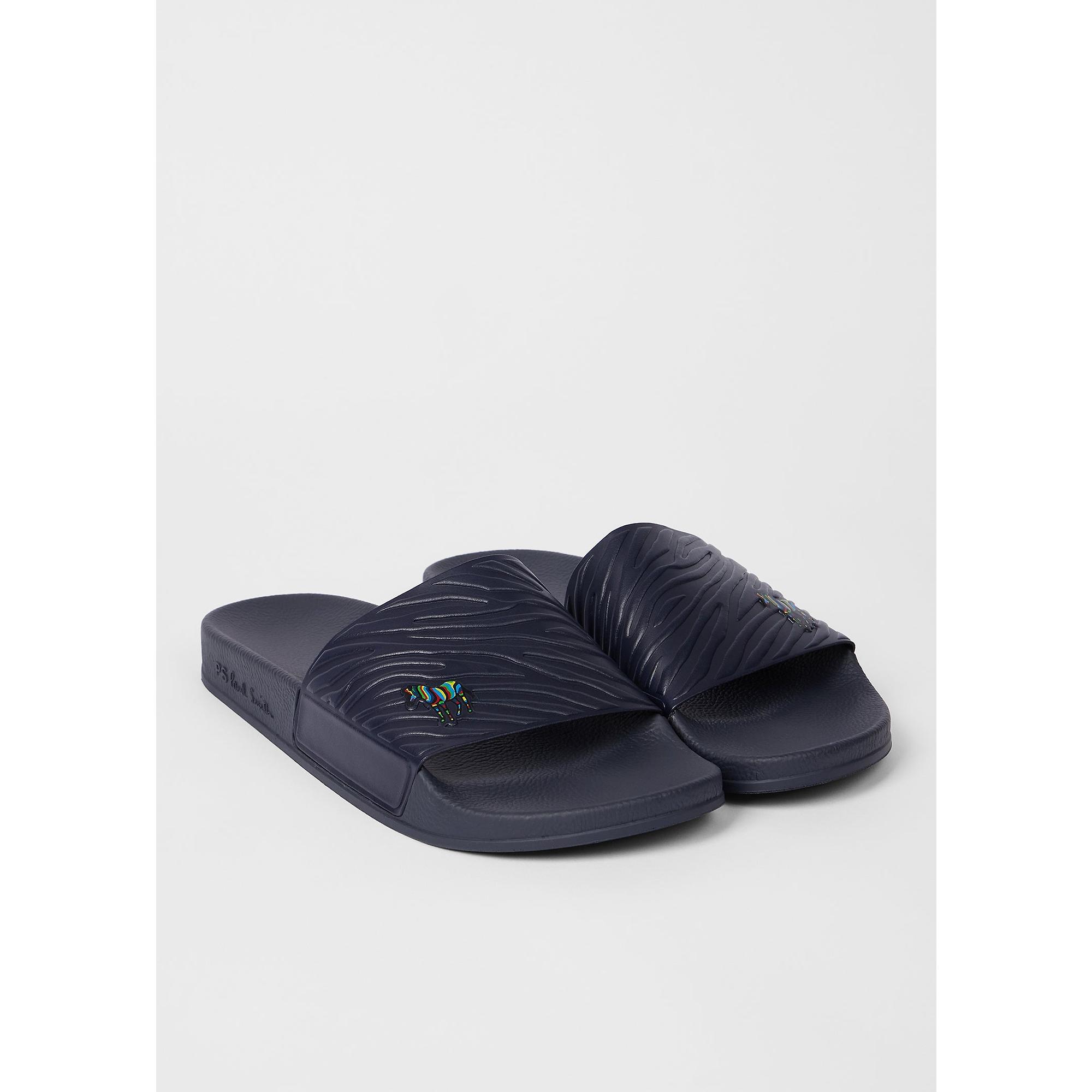 Product image 4 of 5 of Paul Smith Men's Zebra Zed Slides - Navy