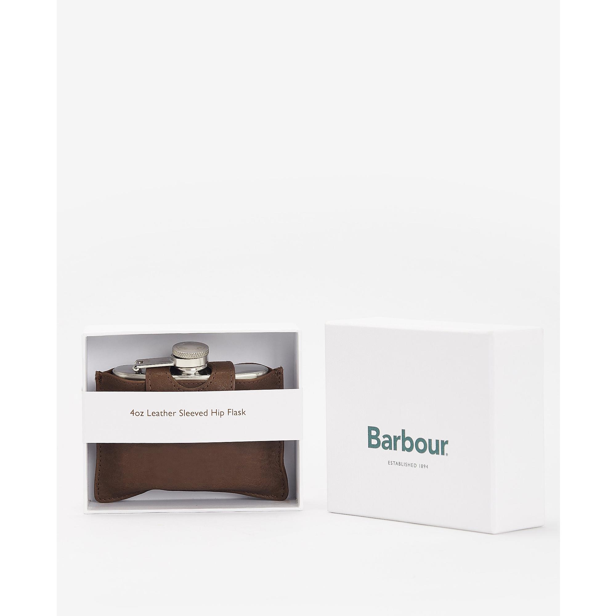 Product image 6 of 6 of Barbour Men's 4oz Hip Flask - Brown