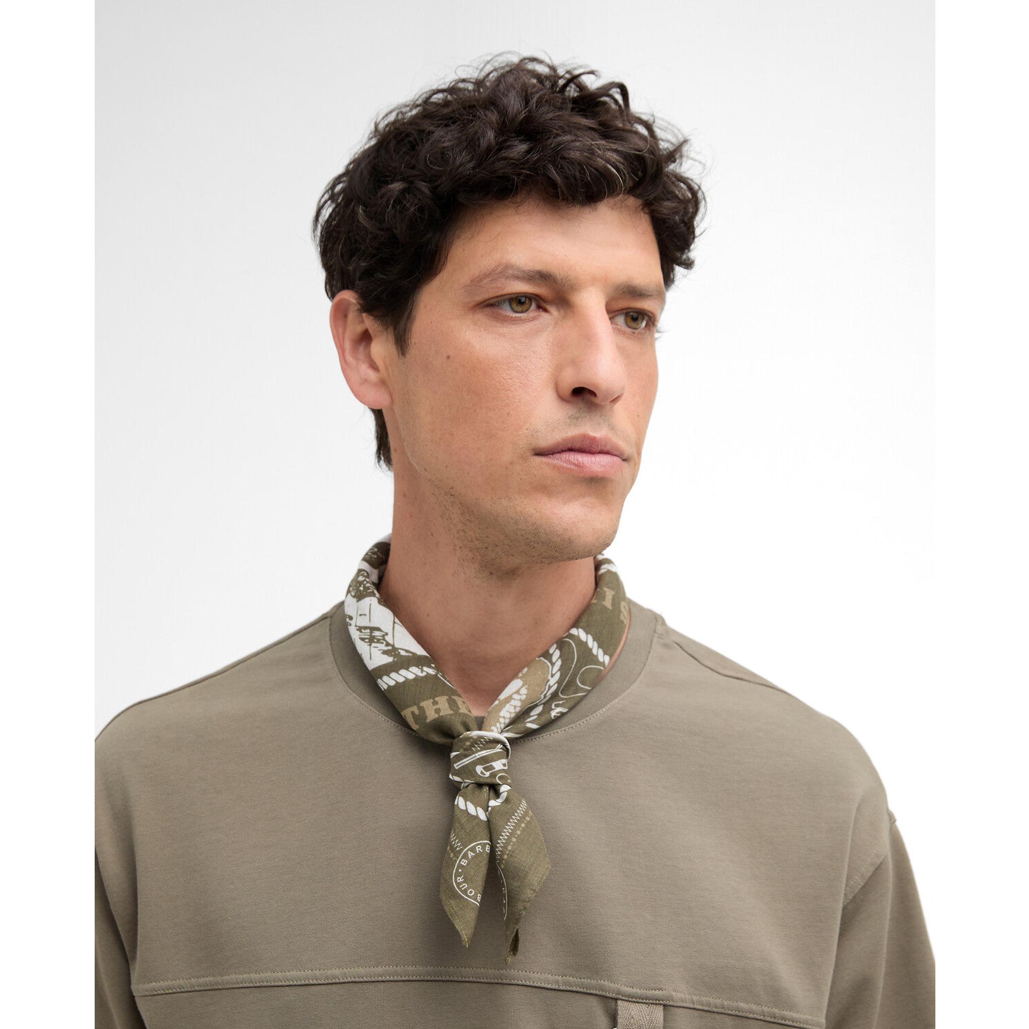 Product image 2 of 7 of Barbour Men's Heritage Bandana - Mid Olive