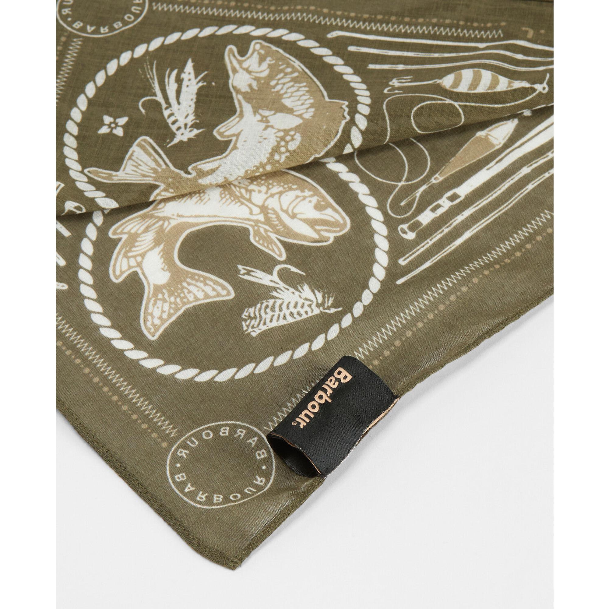 Product image 5 of 7 of Barbour Men's Heritage Bandana - Mid Olive