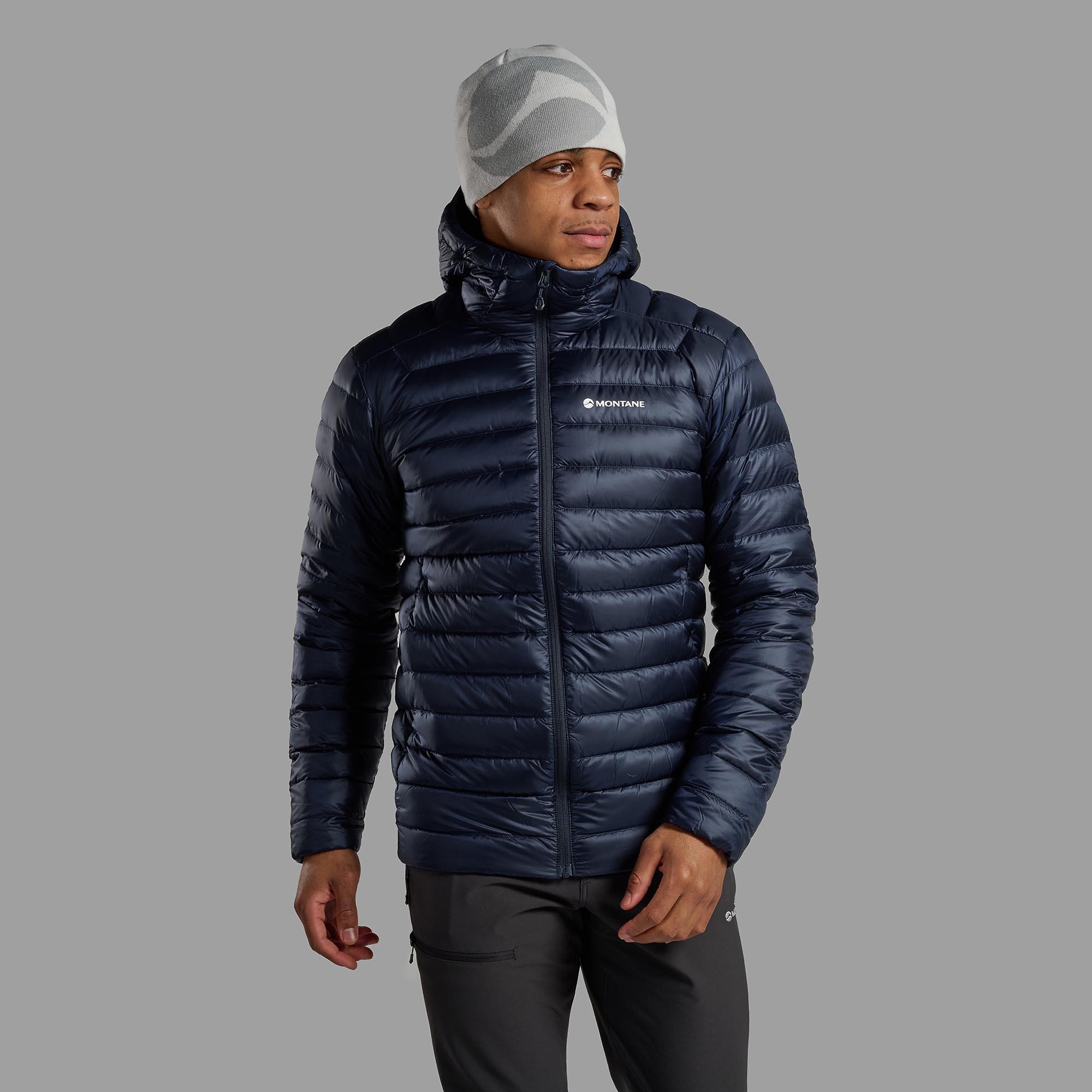 Product image 2 of 9 of Montane Men's Anti Freeze Hooded Jacket - Eclipse Blue