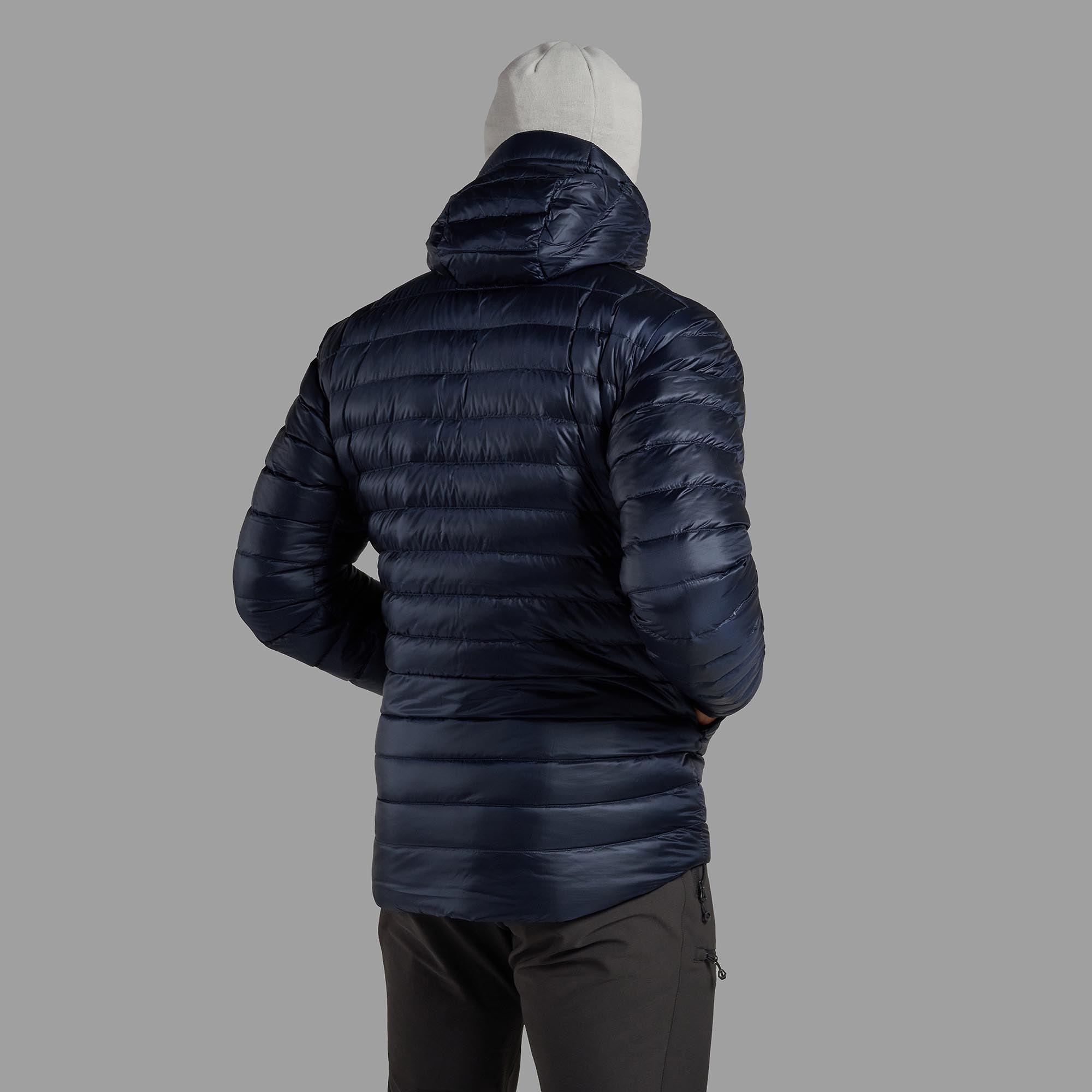 Product image 3 of 9 of Montane Men's Anti Freeze Hooded Jacket - Eclipse Blue