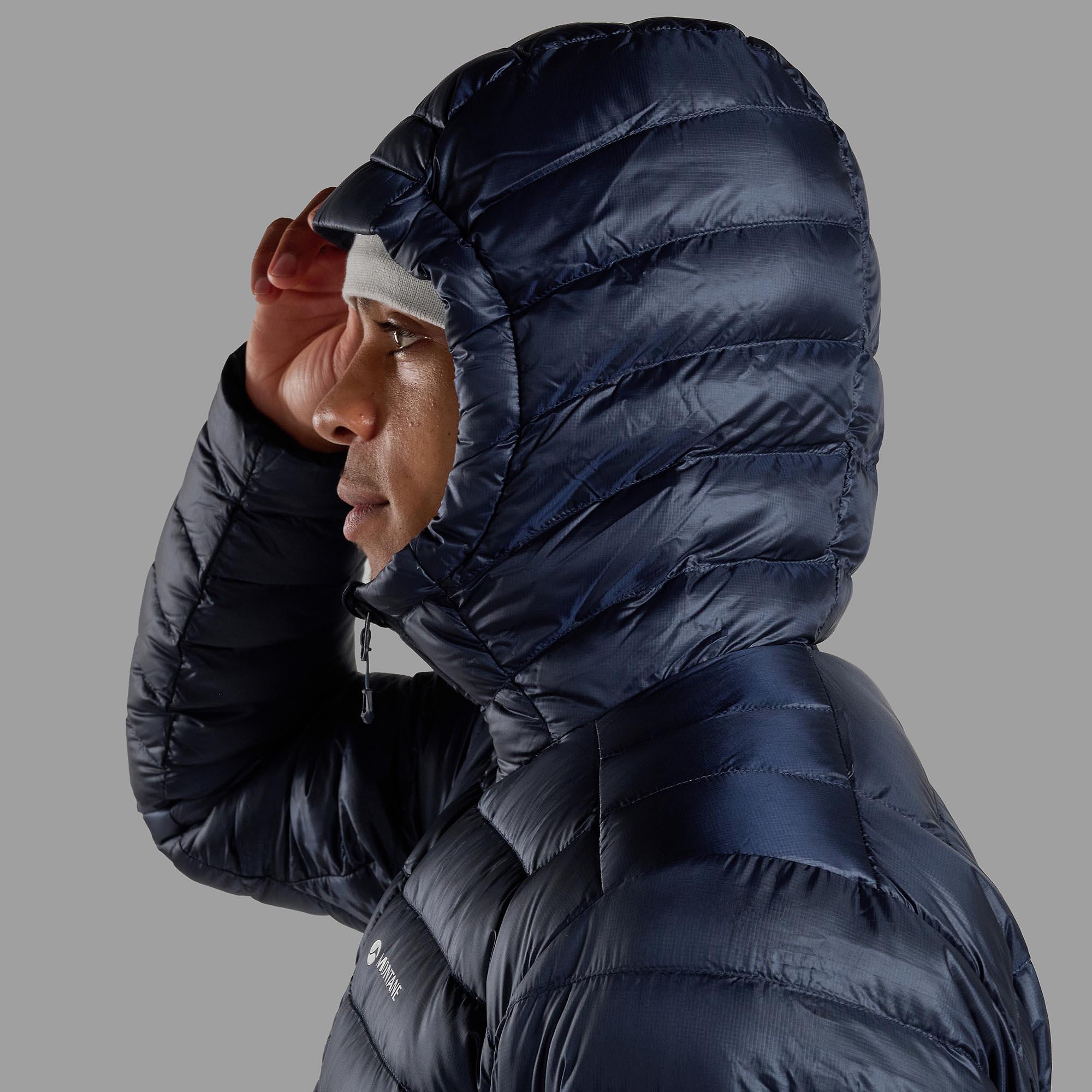 Product image 6 of 9 of Montane Men's Anti Freeze Hooded Jacket - Eclipse Blue