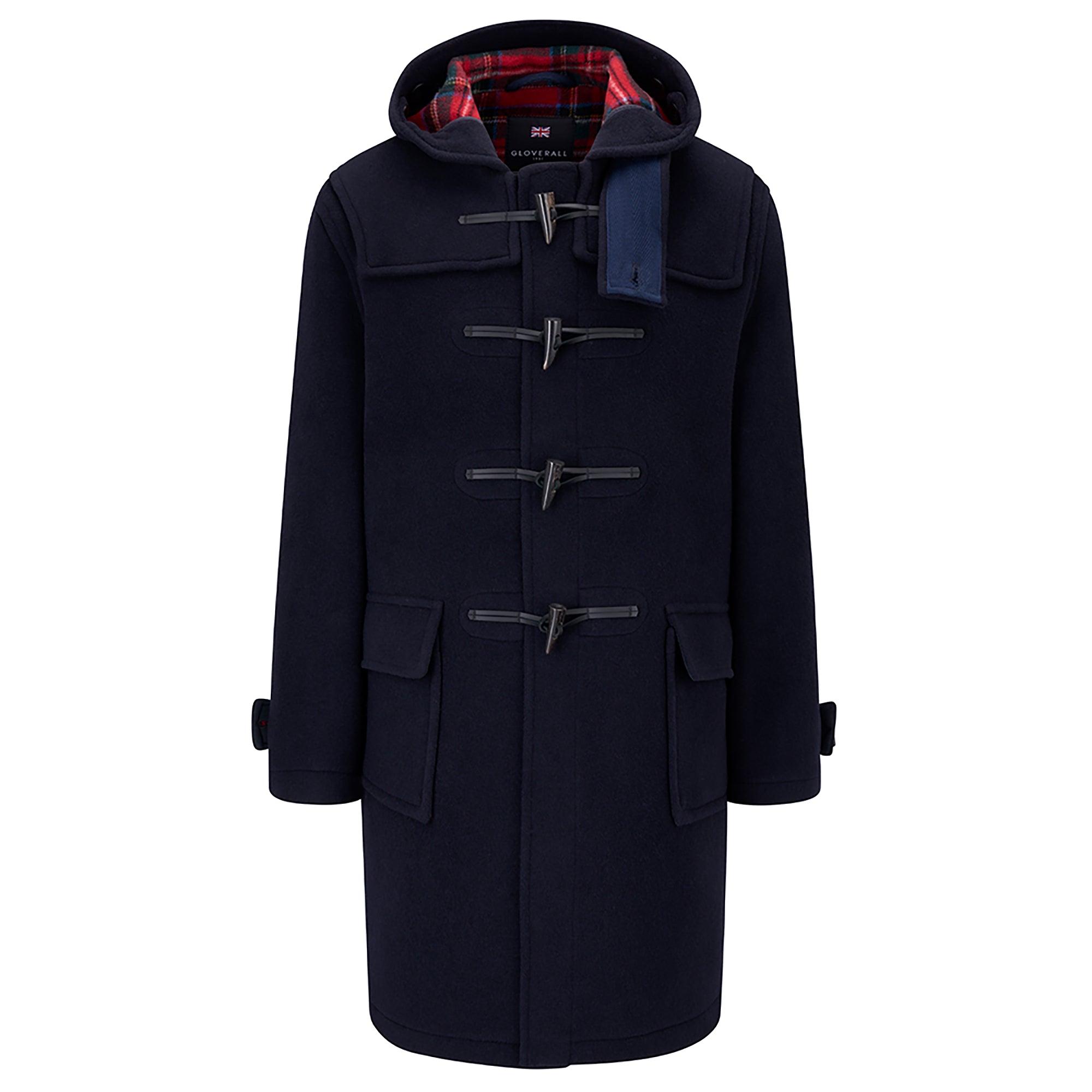 Product image 1 of 2 of Gloverall Men's Morris Duffle Coat - Navy Royal Stewart