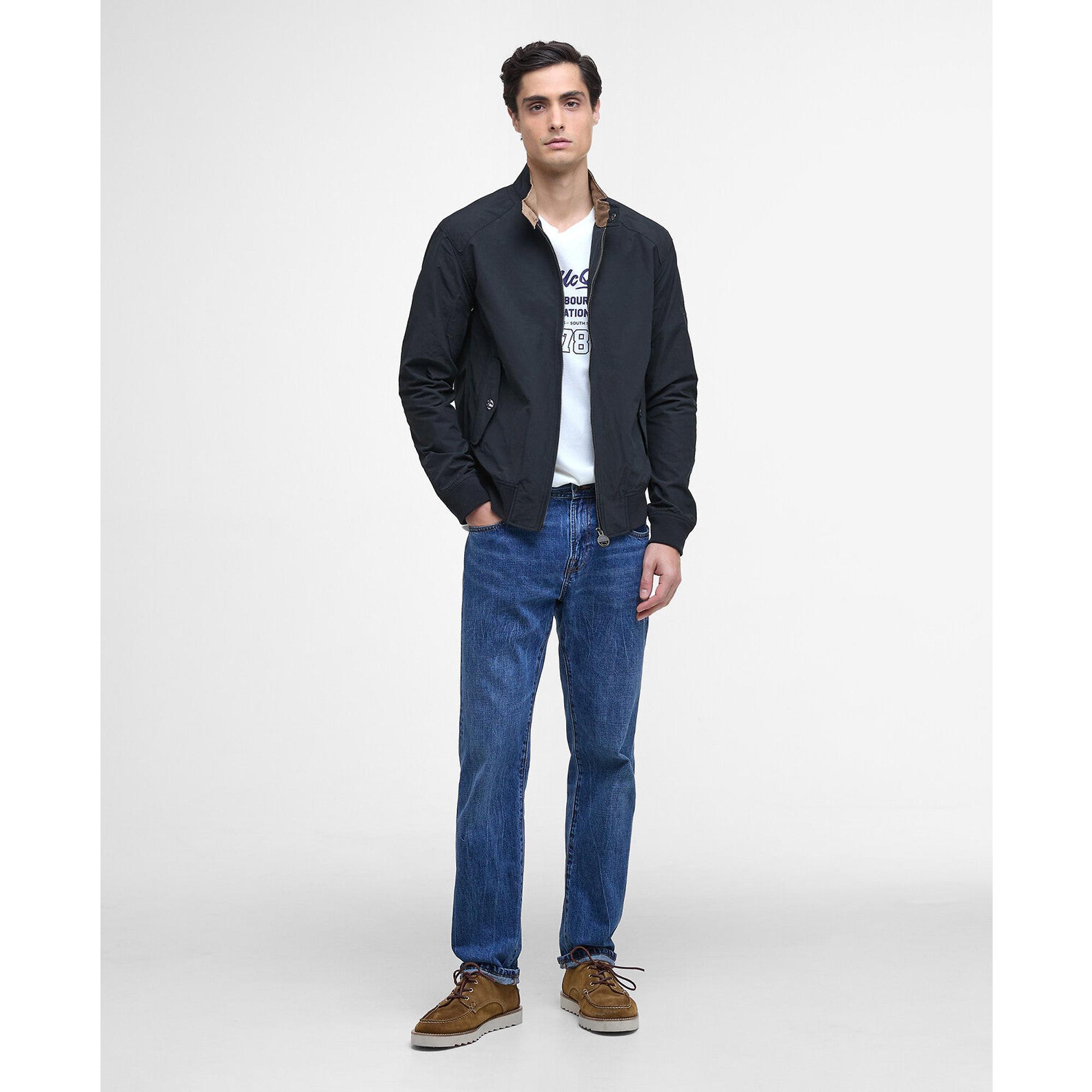 Product image 3 of 8 of Barbour International Men's Rectifier Harrington Jacket - Navy