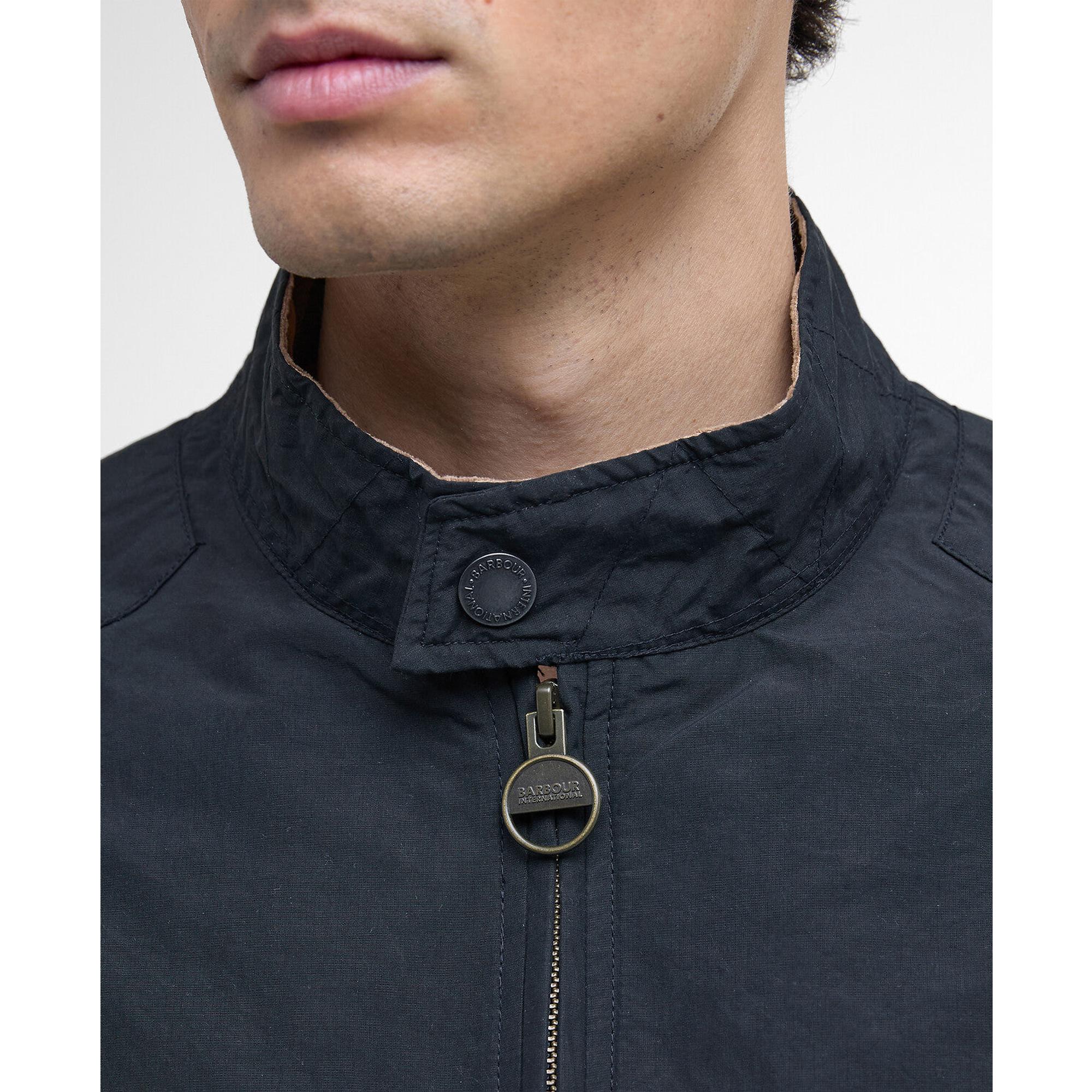 Product image 6 of 8 of Barbour International Men's Rectifier Harrington Jacket - Navy