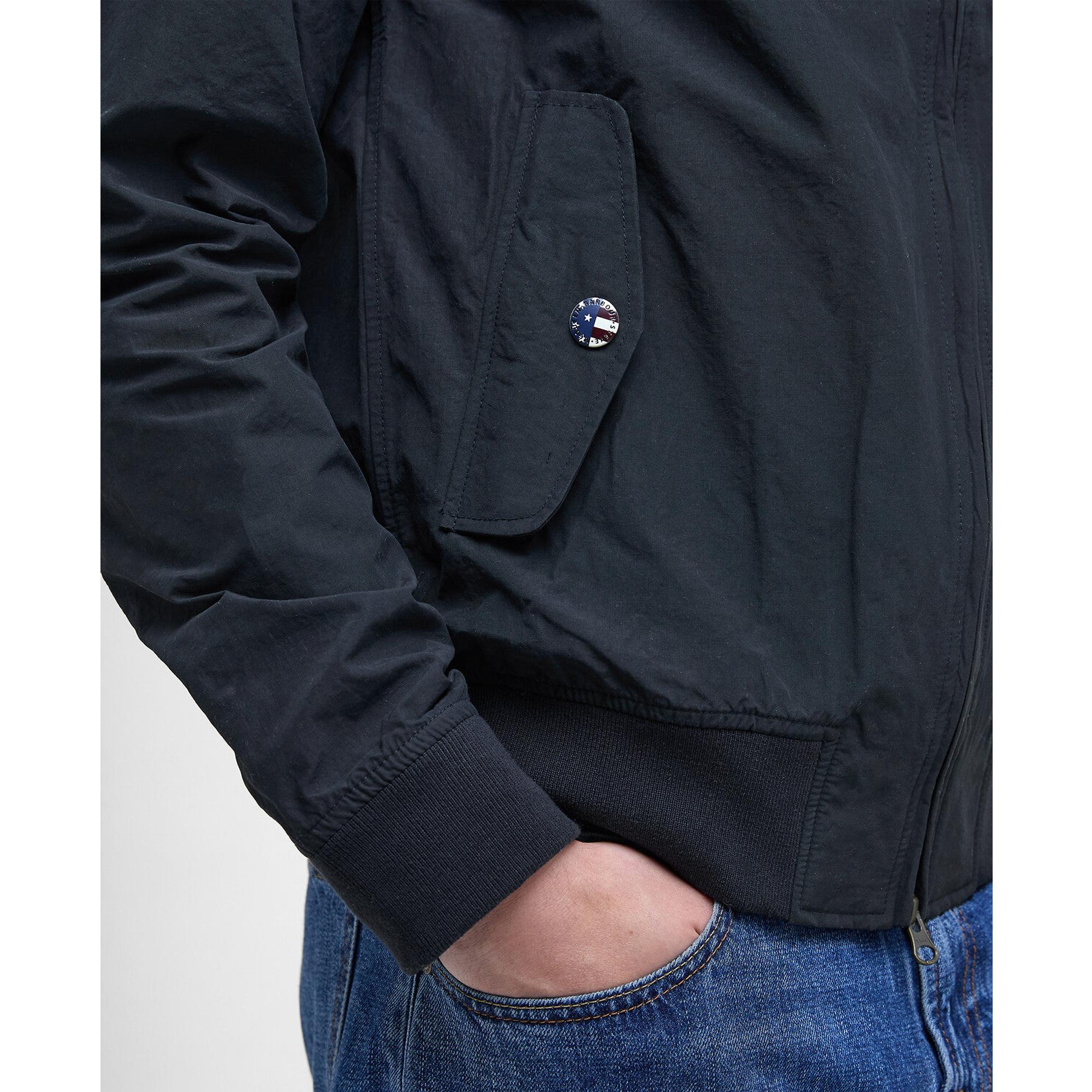 Product image 8 of 8 of Barbour International Men's Rectifier Harrington Jacket - Navy