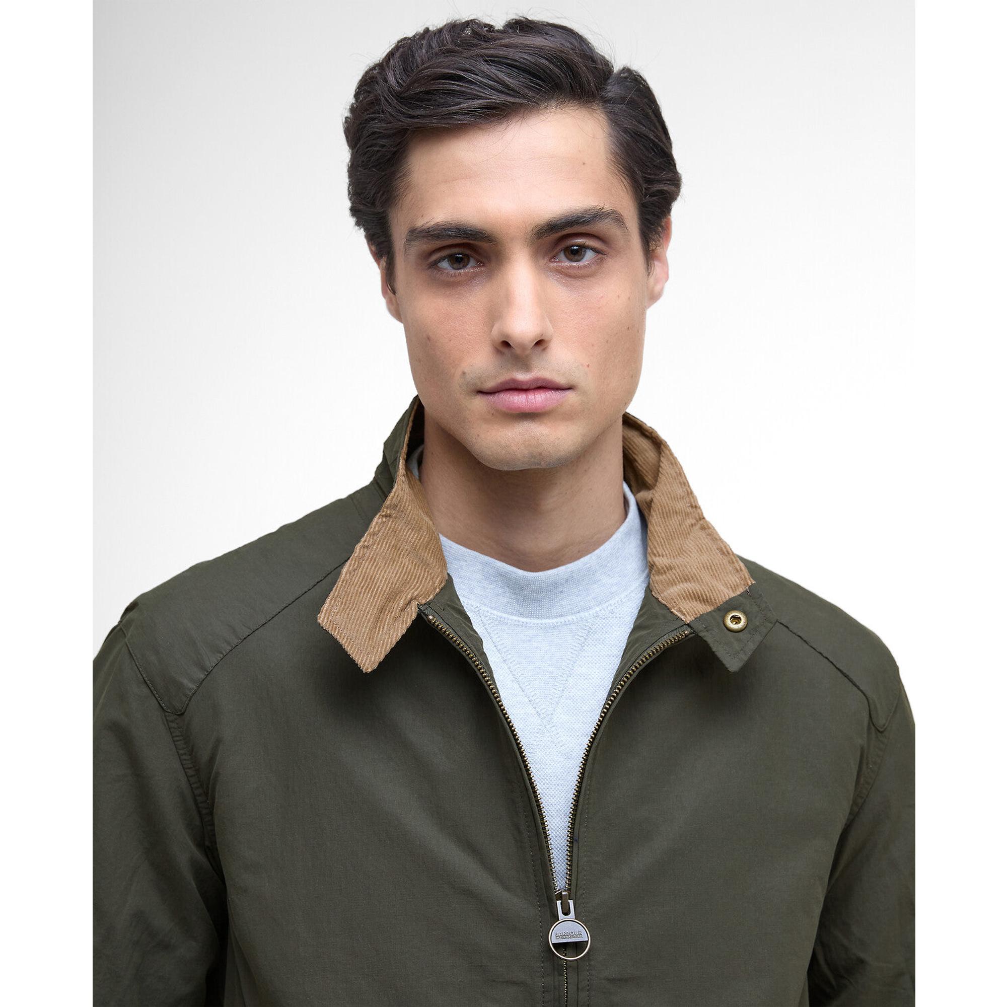 Product image 5 of 8 of Barbour International Men's Rectifier Harrington Jacket - Sage