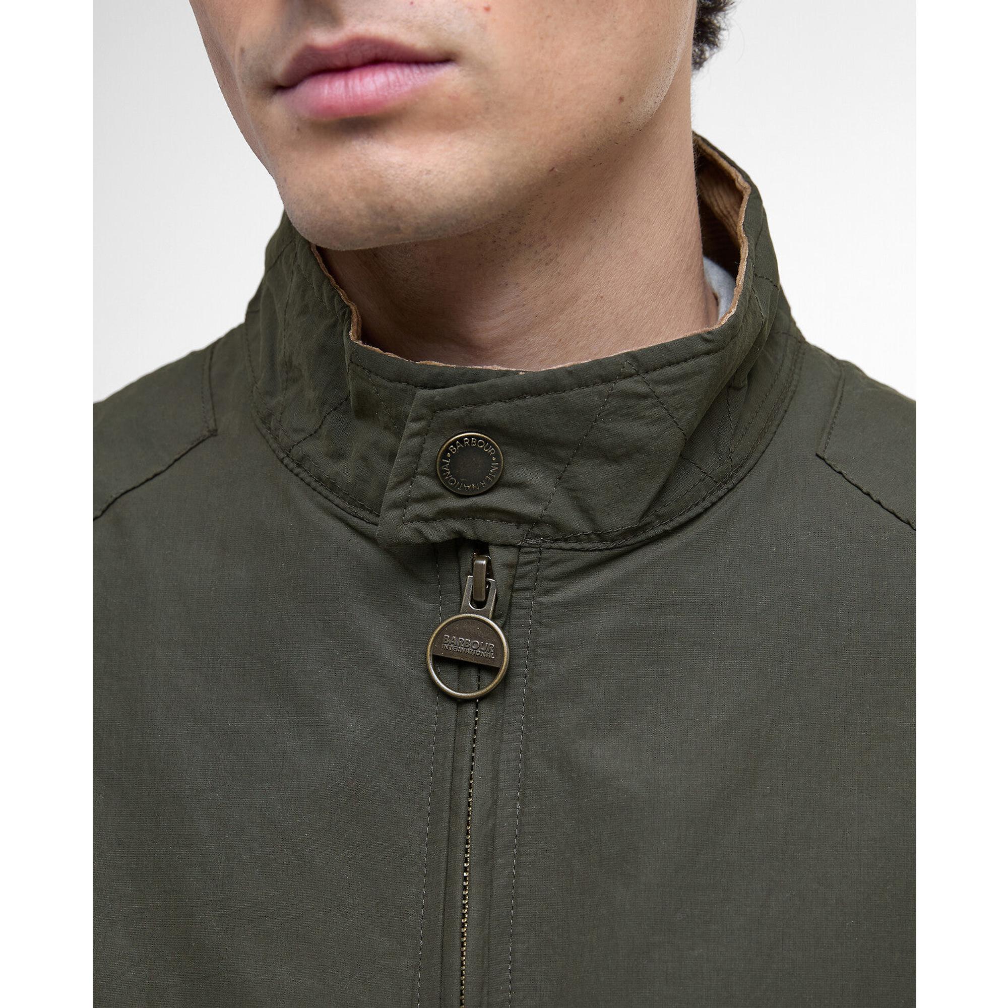 Product image 6 of 8 of Barbour International Men's Rectifier Harrington Jacket - Sage