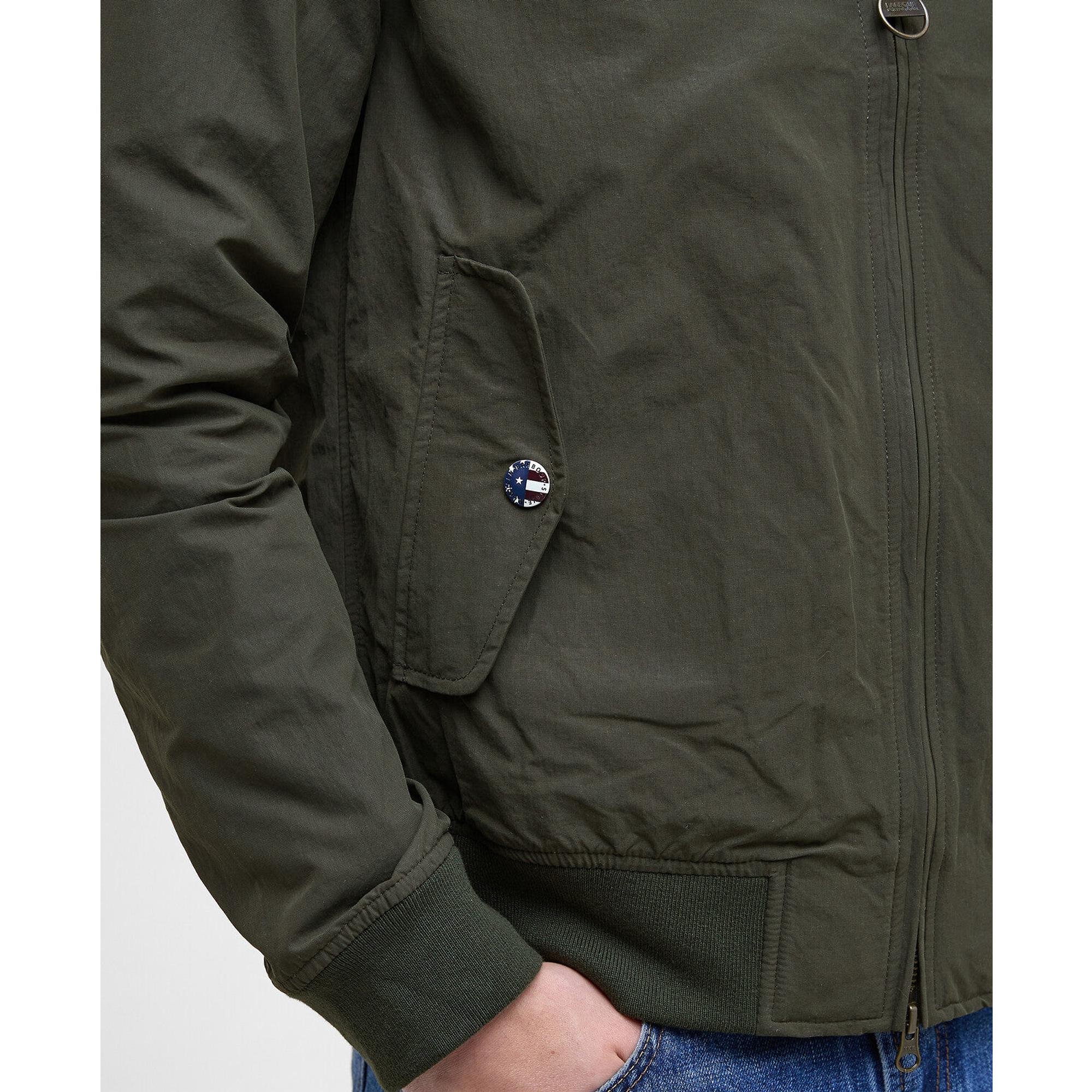 Product image 8 of 8 of Barbour International Men's Rectifier Harrington Jacket - Sage