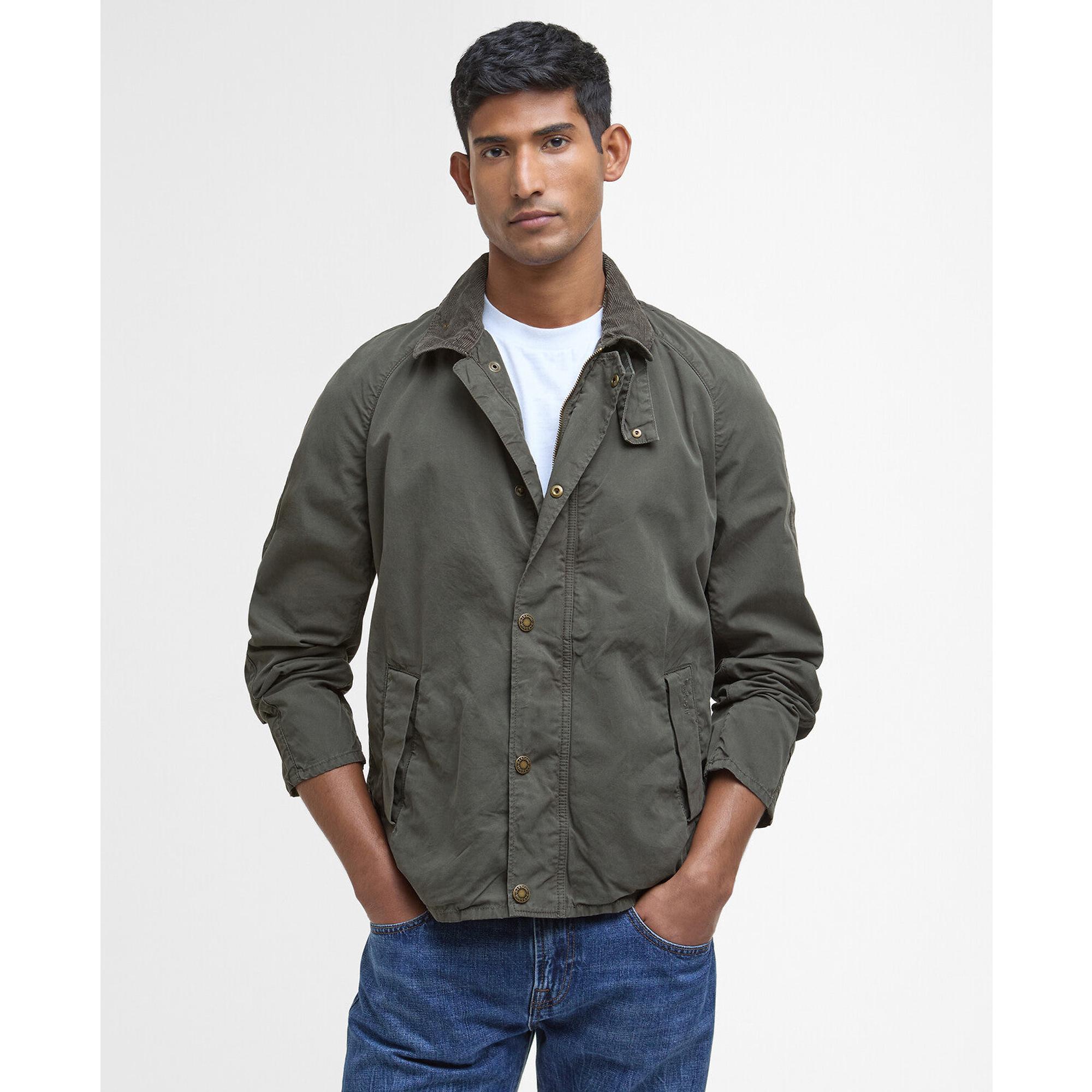 Product image 2 of 8 of Barbour Men's Tracker Casual Jacket - Olive