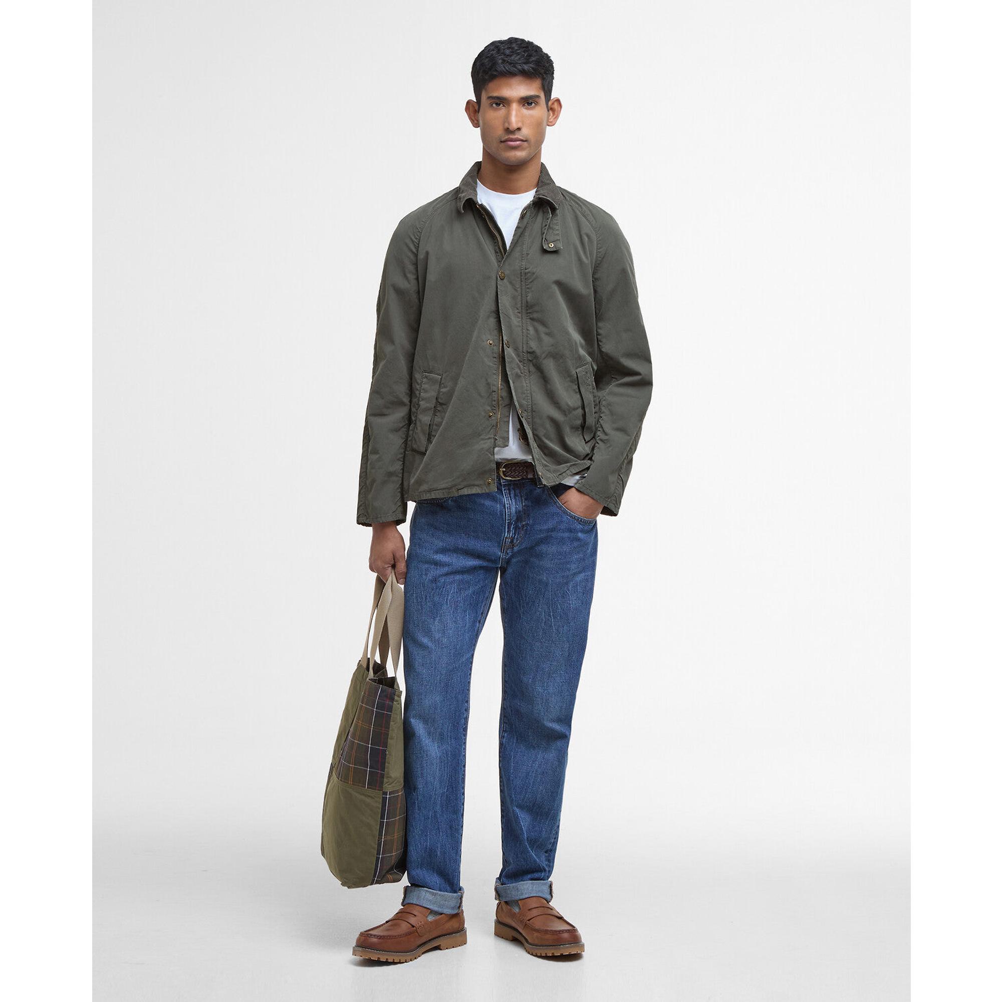 Product image 3 of 8 of Barbour Men's Tracker Casual Jacket - Olive