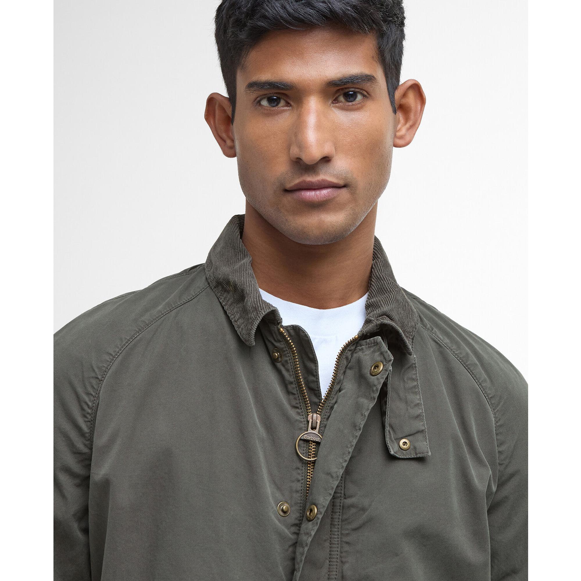 Product image 5 of 8 of Barbour Men's Tracker Casual Jacket - Olive